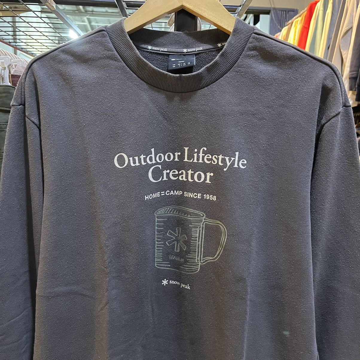 Snow Peak Snow Peak “Outdoor Lifestyle Creator” Sweatshirt Size US M / EU 48-50 / 2 - 2 Thumbnail