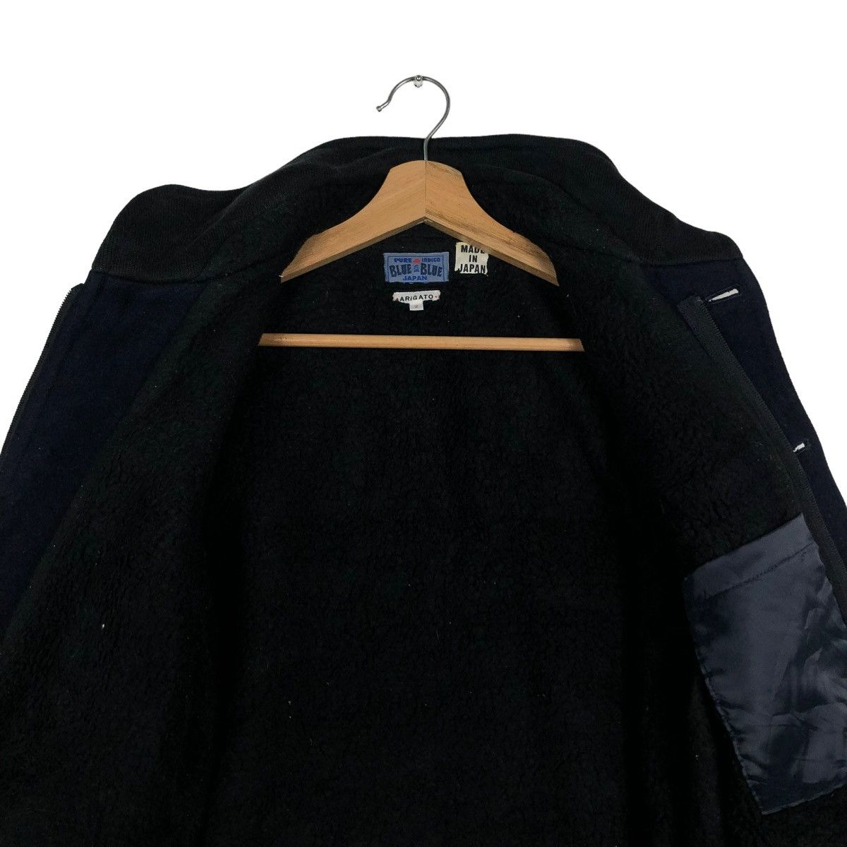 Blue Blue Japan 🔥BLUE BLUE WOOL DOUBLE BREAST JACKET ARIGATO JAPAN Size US M / EU 48-50 / 2 - 11 Thumbnail