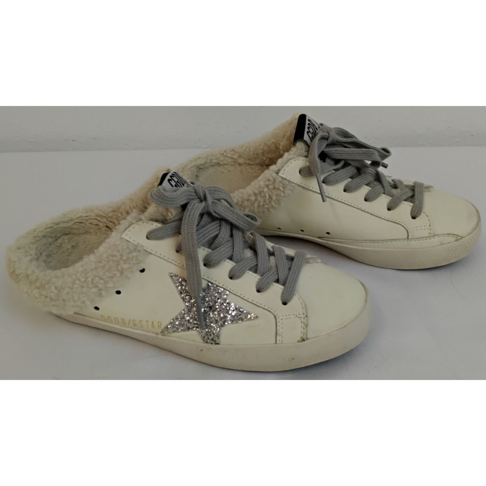 Golden Goose Golden Goose SuperStar Sabot Shearling Lined Sneaker Women 5 Size US 5 / IT 35 - 3 Thumbnail