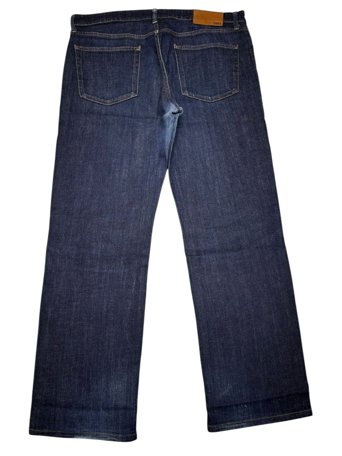 Undercover × Uniqlo UNIQLO S003 BAGGY LOOSE BLUE DENIM JEANS Size US 37 - 5 Thumbnail