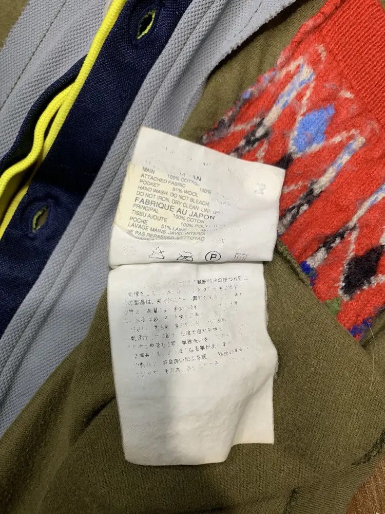 Comme des Garcons Homme Plus CDGH Plus wool pocket baseball reconstructed shirt style Size US M / EU 48-50 / 2 - 9 Thumbnail