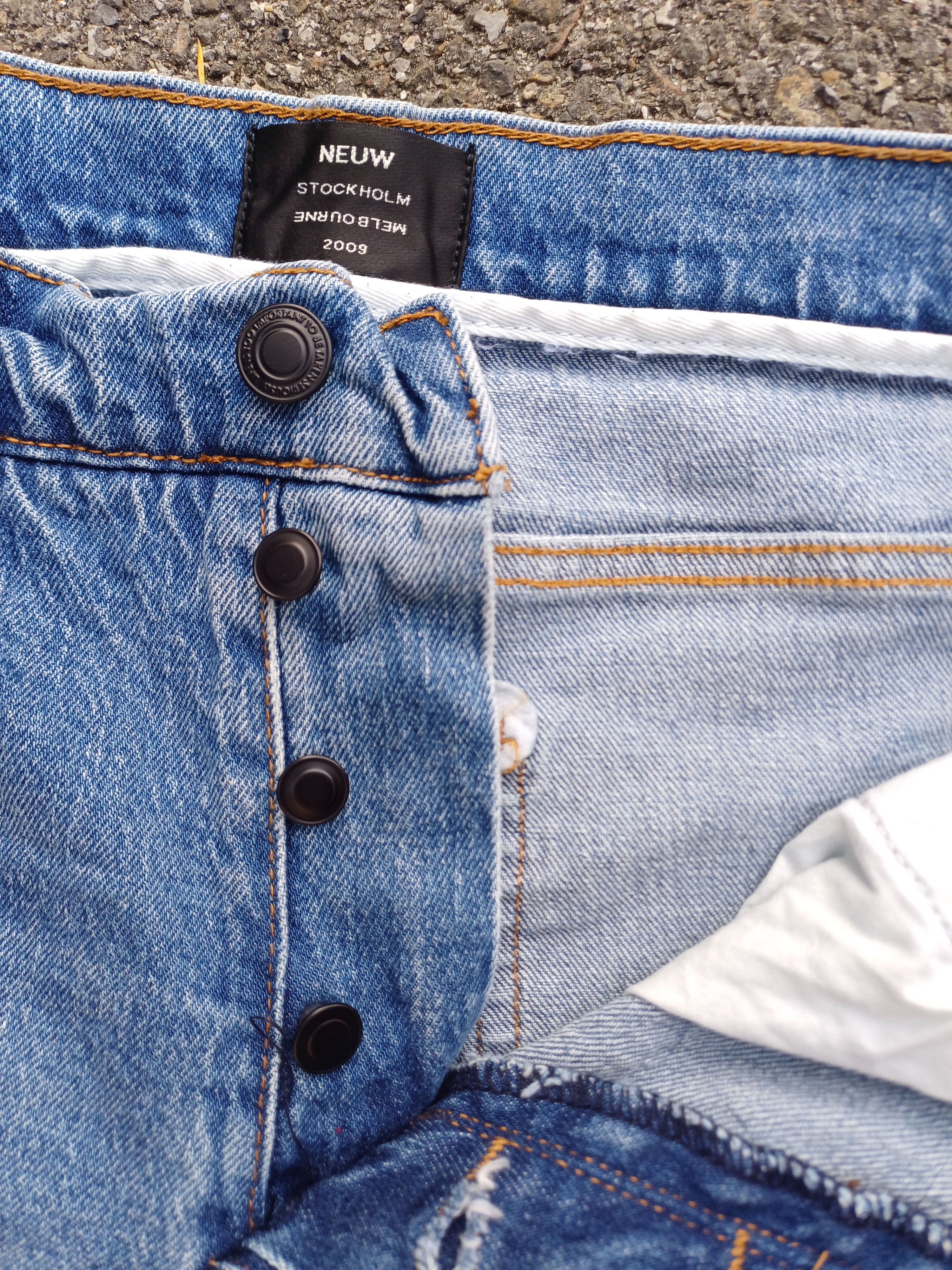 NEUW Denim Neuw Stockholm Studio Relaxed Jeans Size US 33 - 3 Thumbnail