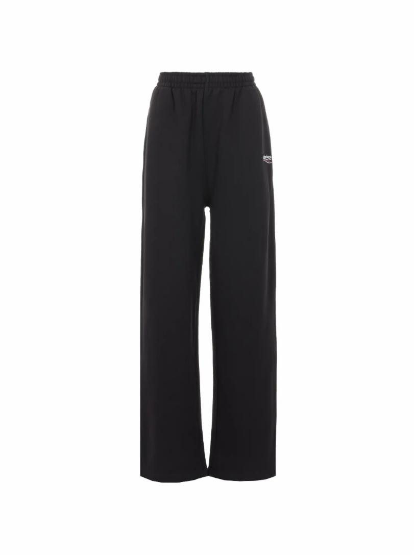 Balenciaga o1mt1gz0724 Political Campaign Jogging Pants in Black Size US 34 / EU 50 - 1 Thumbnail