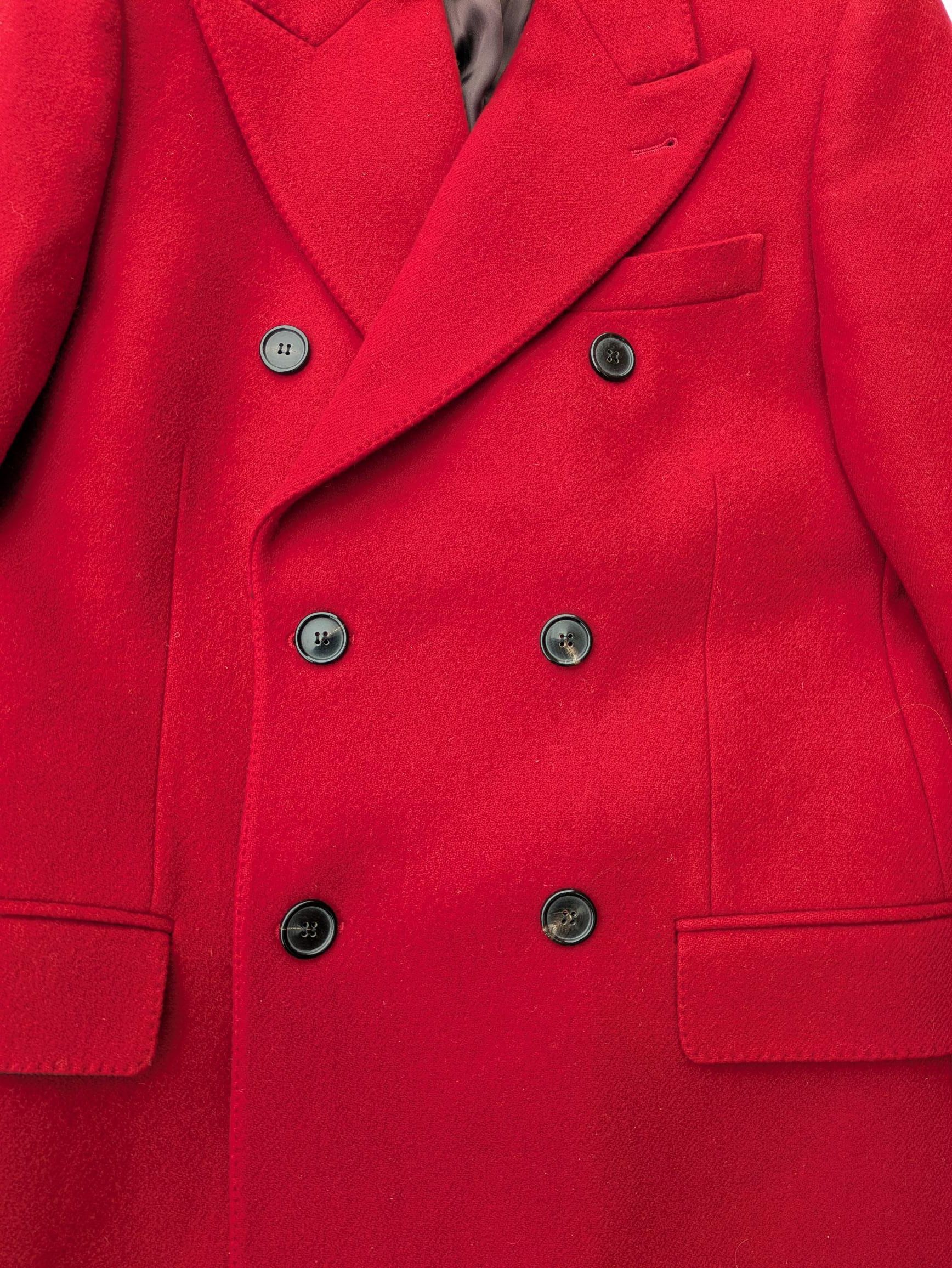 Dolce & Gabbana Dolce & Gabana Sicilia Red Coat Size US M / EU 48-50 / 2 - 5 Thumbnail