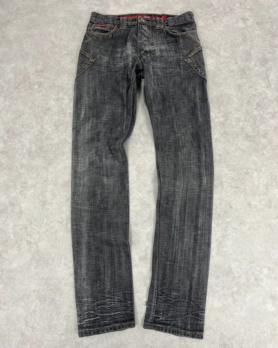 Dolce & Gabbana AW2003 Dolce & Gabbana Raw Grey Slim Denim Jeans Size US 30 / EU 46 - 7 Thumbnail