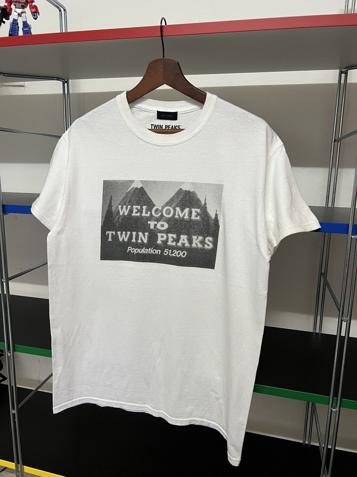Japanese Brand Vintage Welcome to Twin Peaks David Lynch Tee Size US M / EU 48-50 / 2 - 5 Thumbnail
