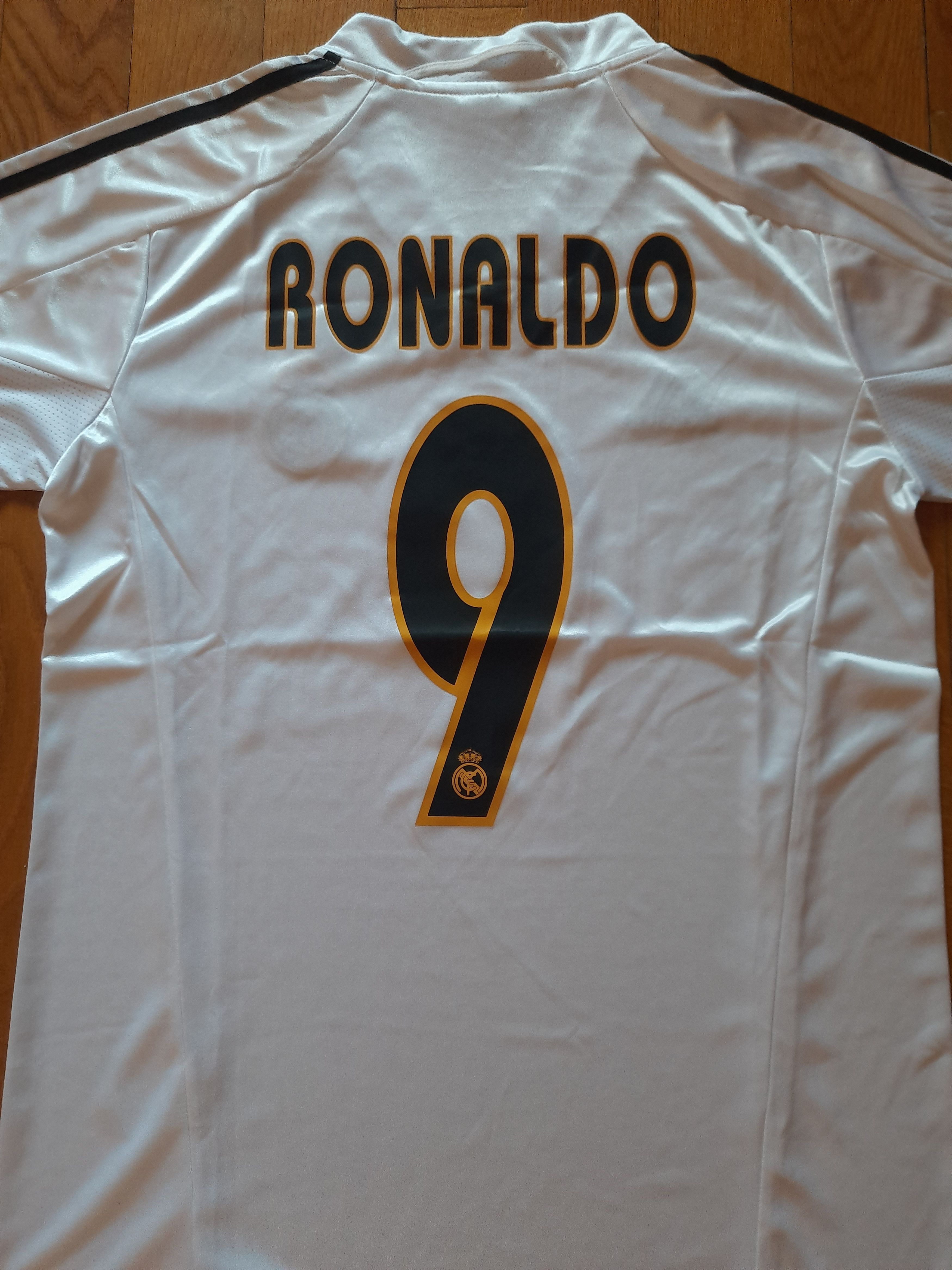 Other Real Madrid Ronaldo 04/05Season Football Soccer Size US L / EU 52-54 / 3 - 2 Thumbnail