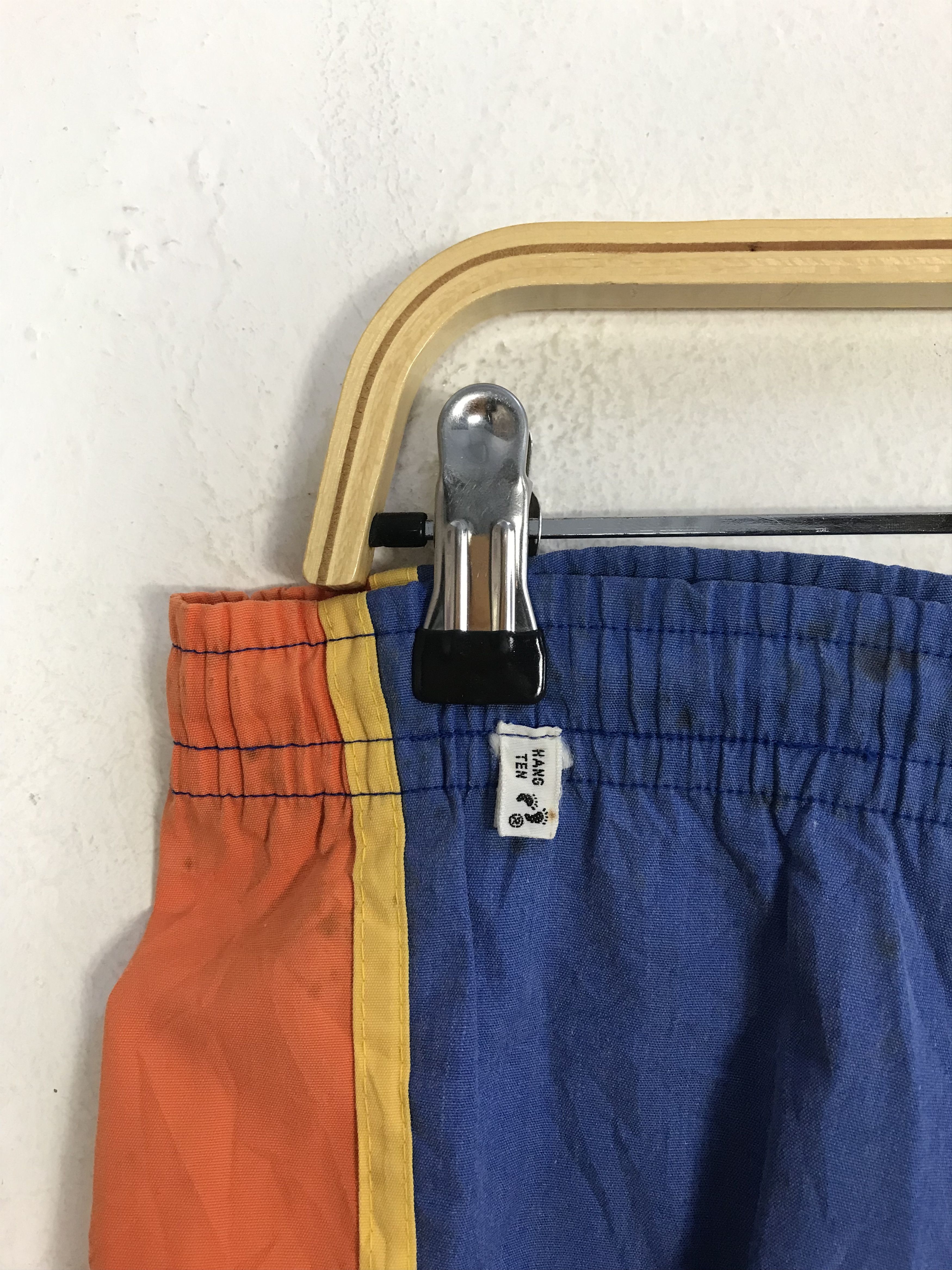 Hang Ten 90s Hang Ten Short Fits Size 32 33 34 Adjustable Stretchable Size US 33 - 6 Thumbnail
