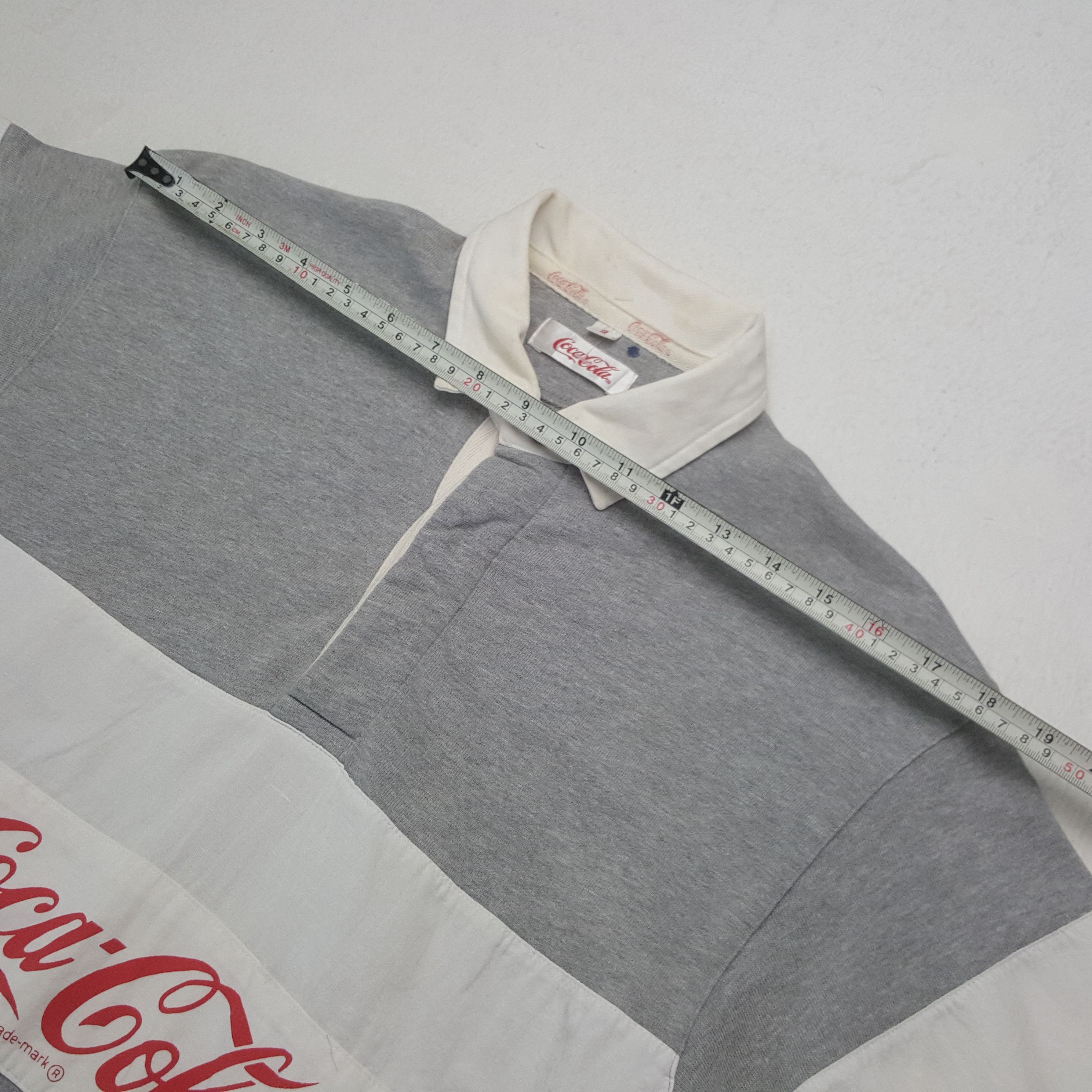Coca Cola Vintage Coca Cola Streetwear Style Rugby Polos C285N80 Size US M / EU 48-50 / 2 - 5 Thumbnail