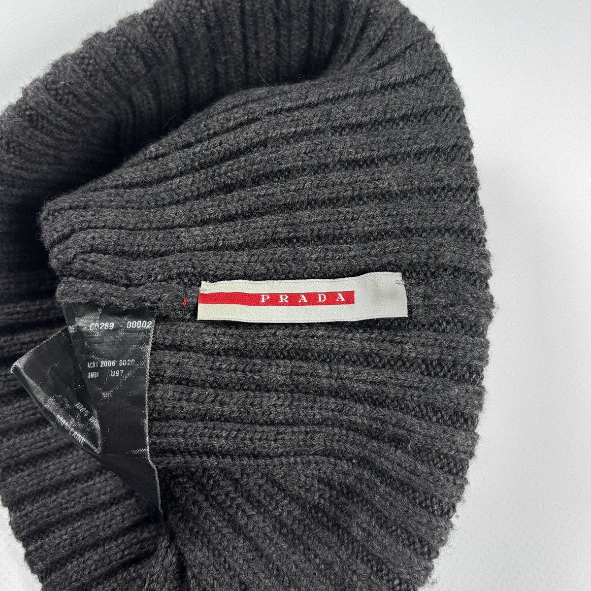 Prada Prada Red Tab Hats Vintage Size ONE SIZE - 2 Thumbnail