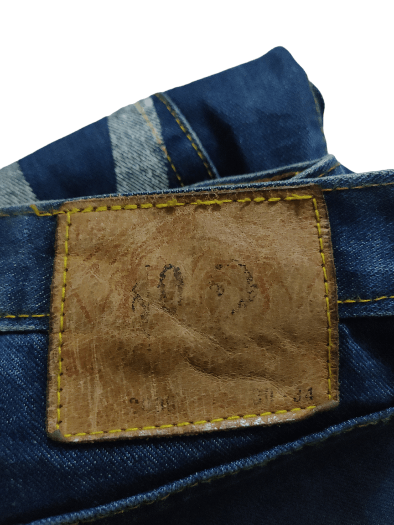Japanese Brand 🔥Hott Item🔥Baggy Evisu Jeans Blue Denim Distressed Size US 30 / EU 46 - 8 Thumbnail