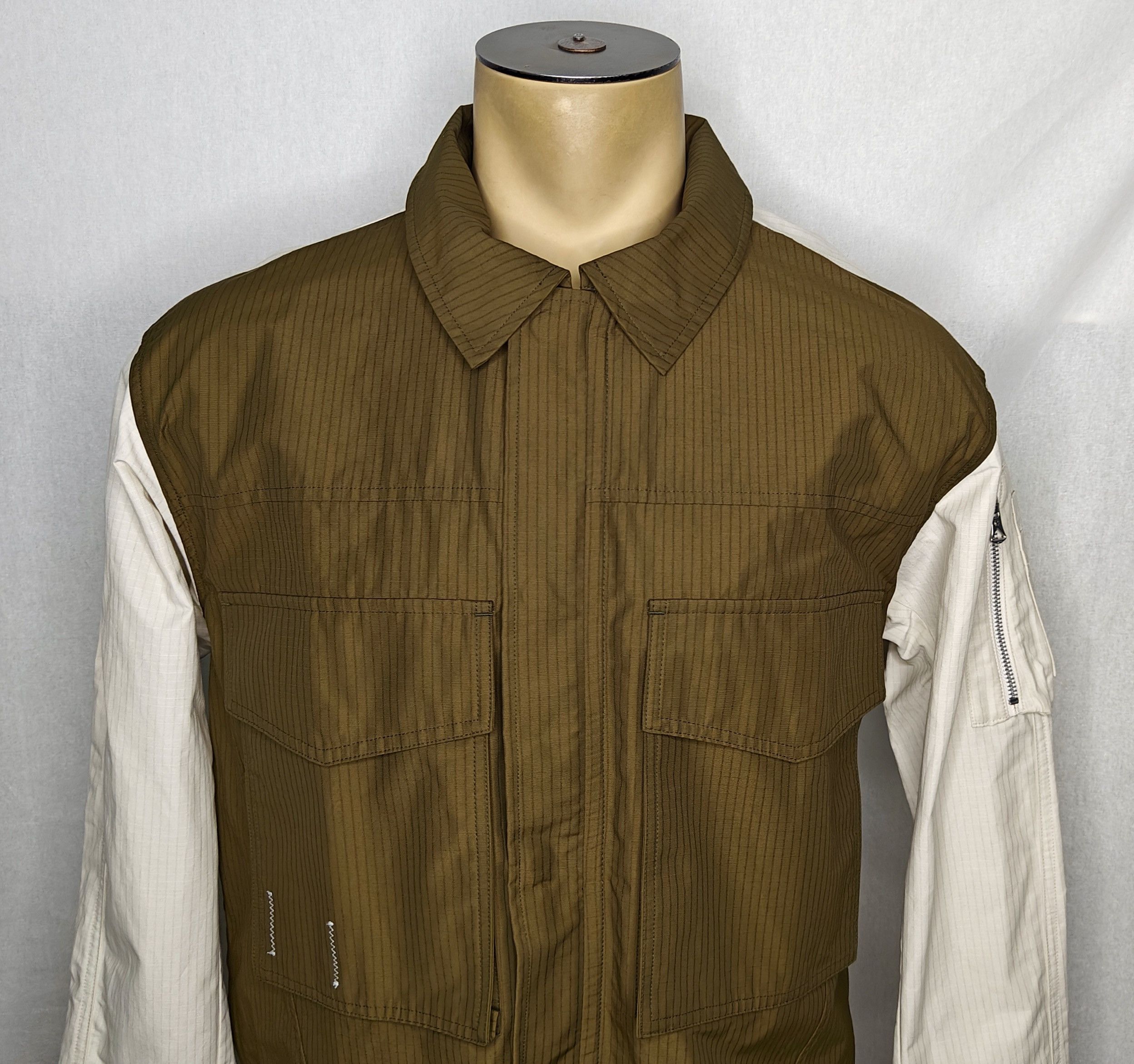 Reigning Champ Reigning Champ x Jide Osifeso Coach's Jacket brown zip-up Size US M / EU 48-50 / 2 - 2 Thumbnail