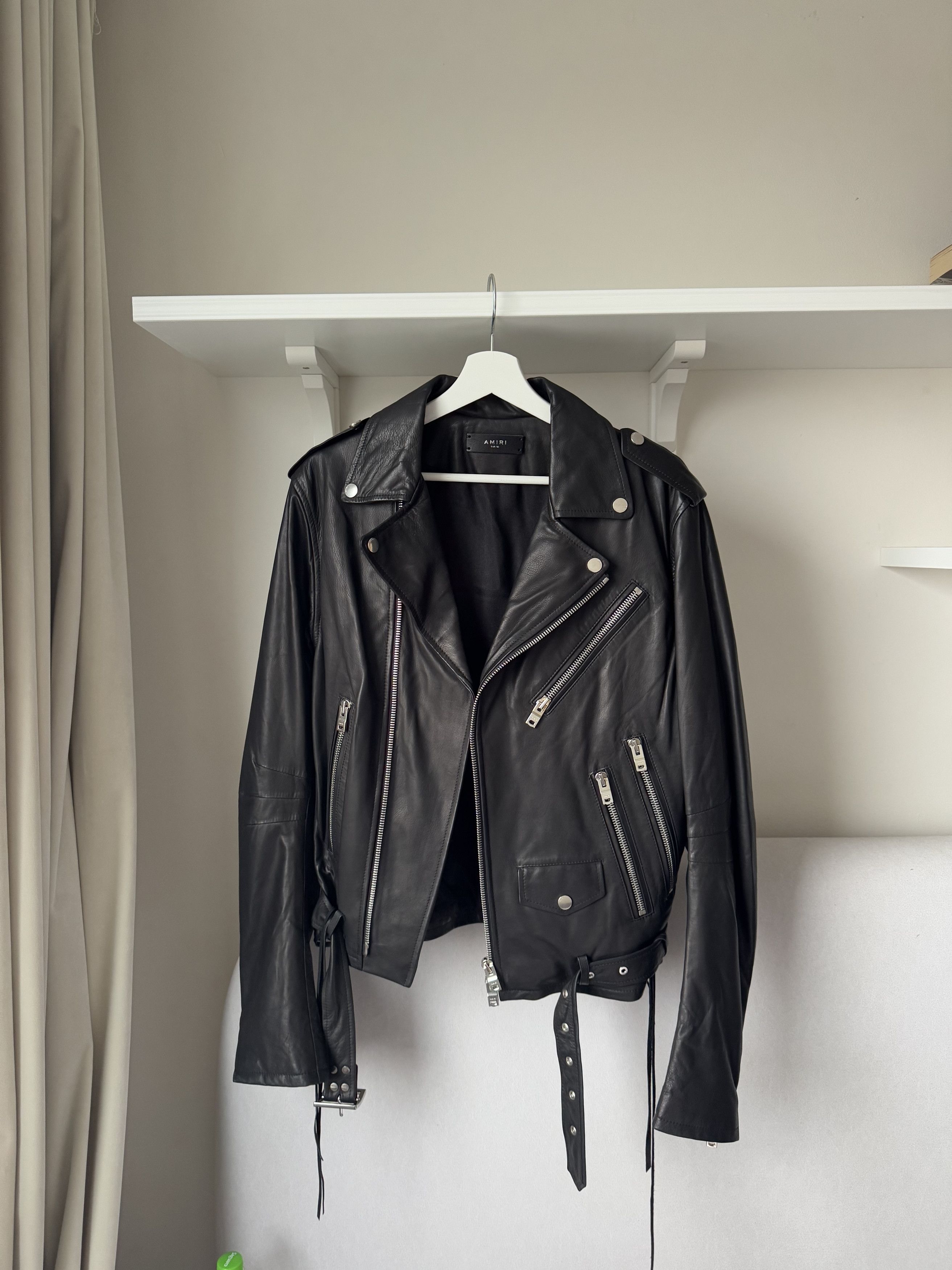 Amiri Amiri leather jacket Size US M / EU 48-50 / 2 - 1 Thumbnail
