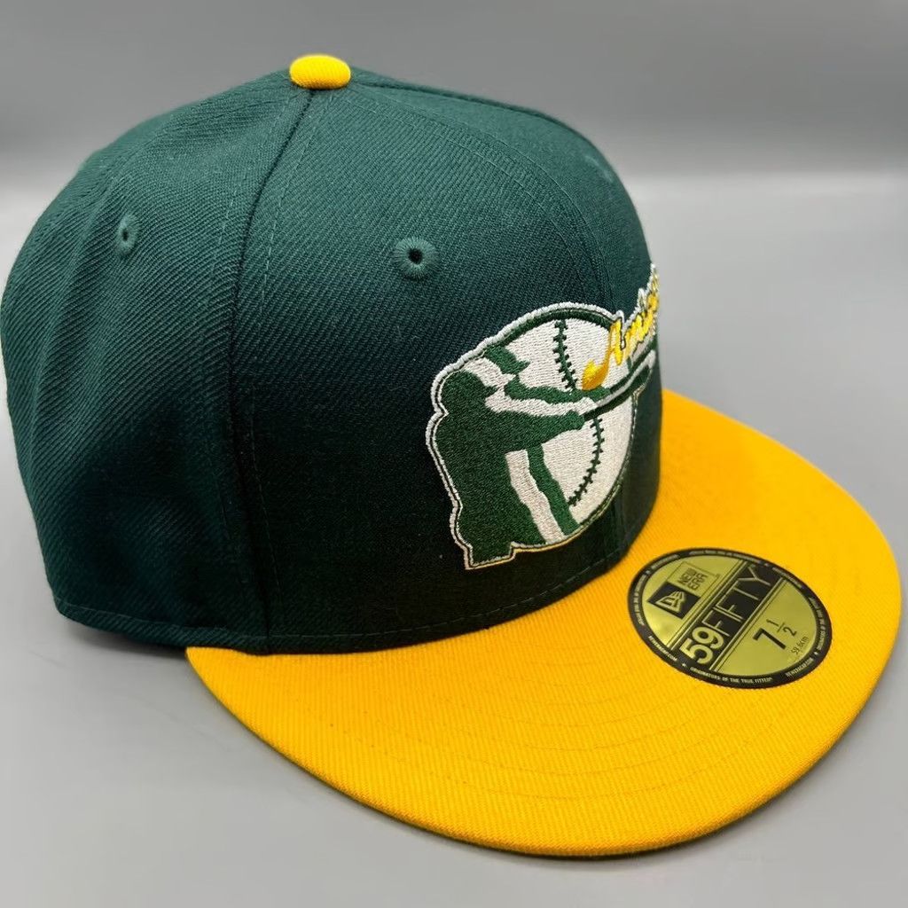 New Era Miami Amigos Hat Men 7 1/2 59Fifty New Era MiLB Fitted Cap Size ONE SIZE - 3 Thumbnail