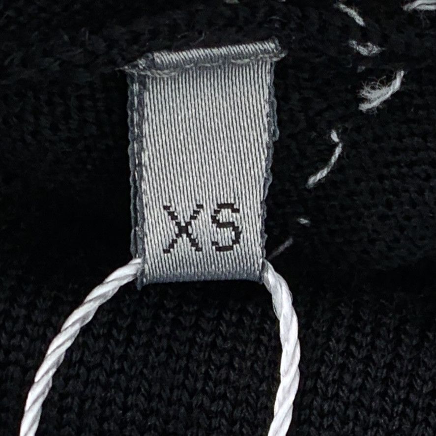Dior Dior Black Wool Knit Sweater Design (Size XS) Size XS / US 0-2 / IT 36-38 - 4 Thumbnail