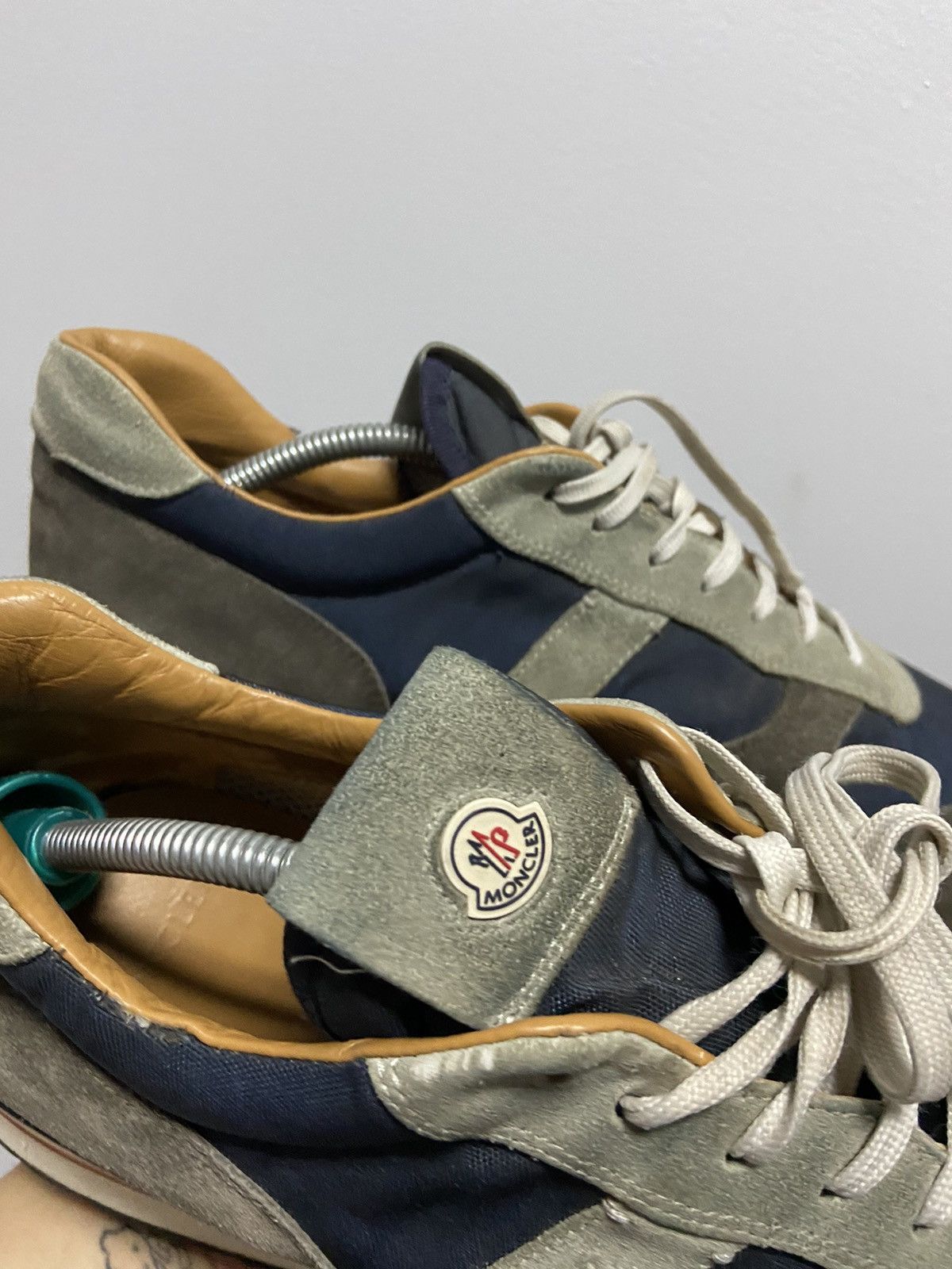 Moncler Moncler vintage sneakers logo luxury Size US 12.5 / EU 45-46 - 6 Thumbnail