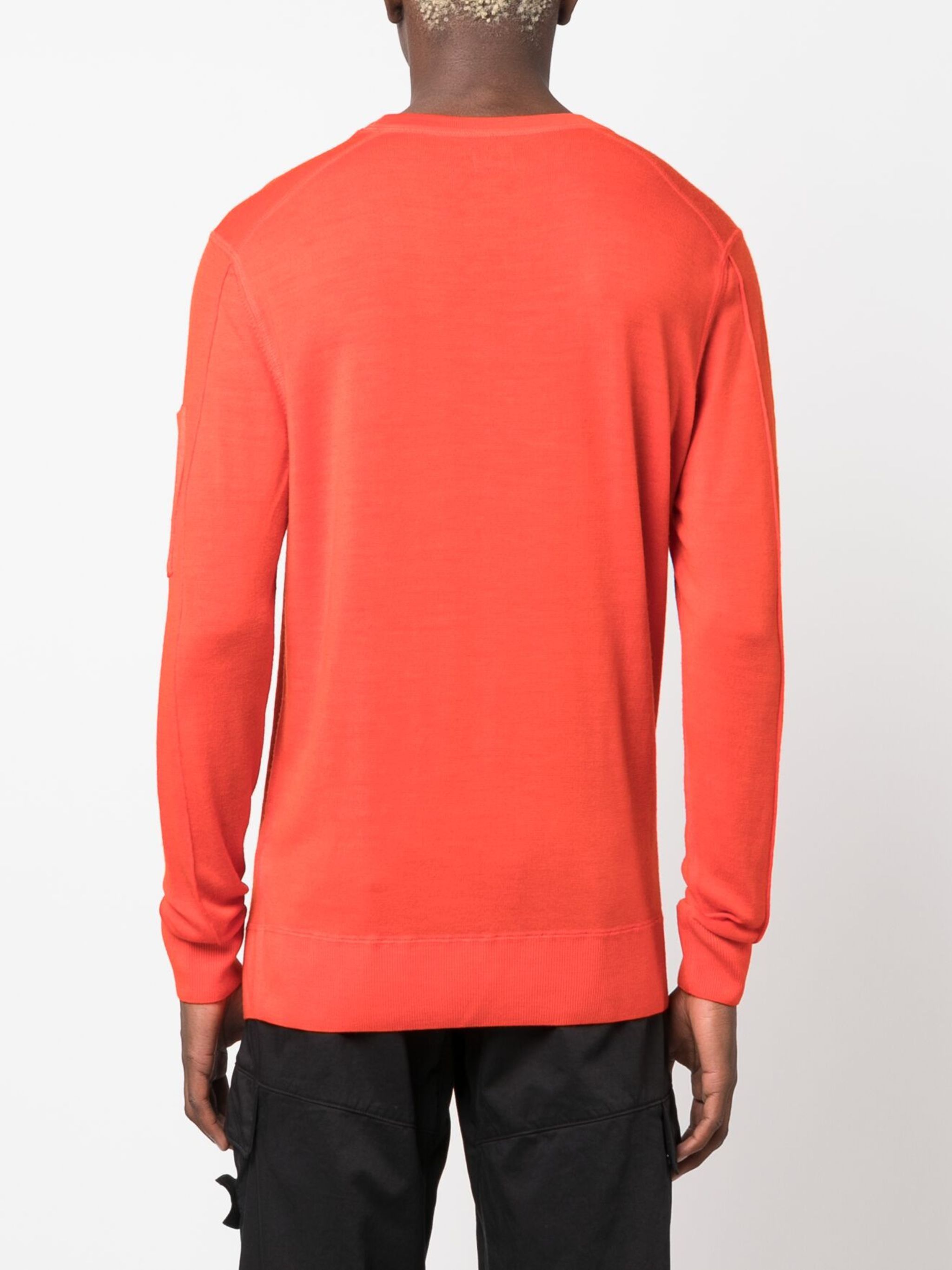 C.P. Company o1y1224 Crewneck Sweater in Orange Size US L / EU 52-54 / 3 - 4 Thumbnail