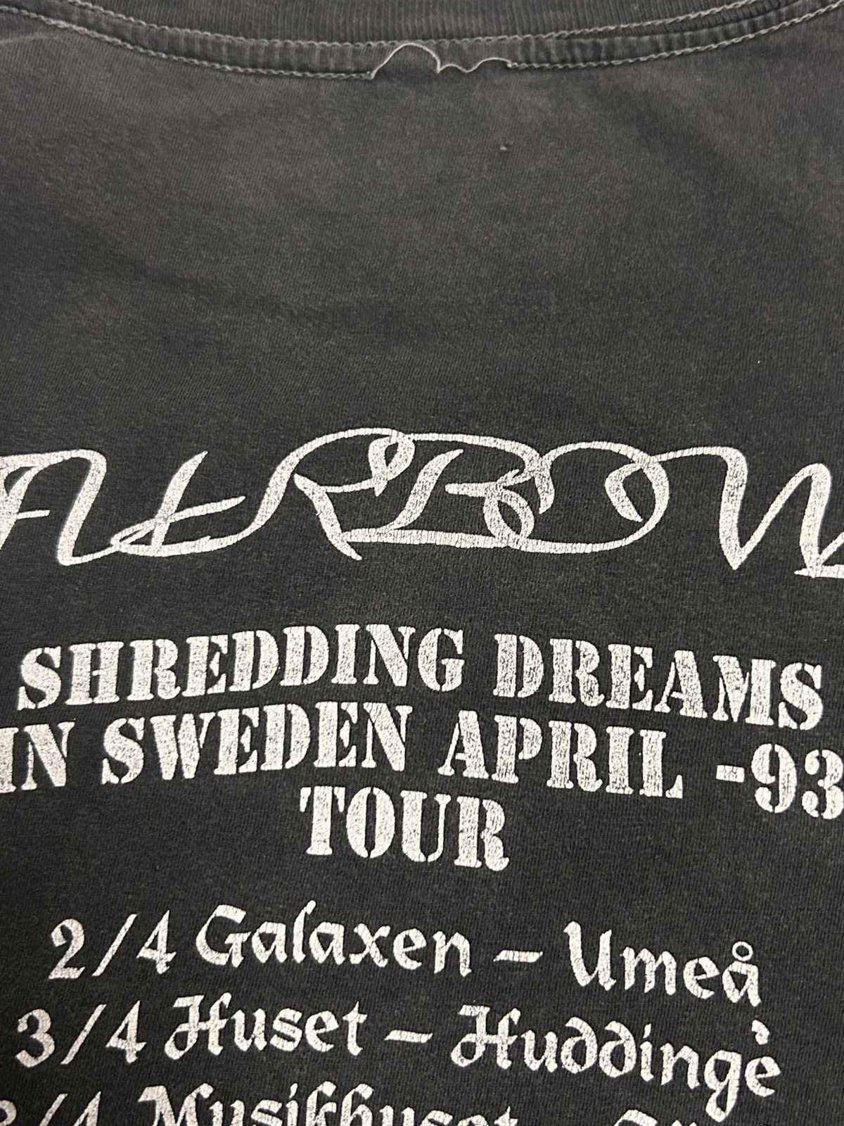Band Tees × Vintage Furbowl Shredding Dreams Tour 1993 Leukemia Dismember Size US L / EU 52-54 / 3 - 6 Thumbnail