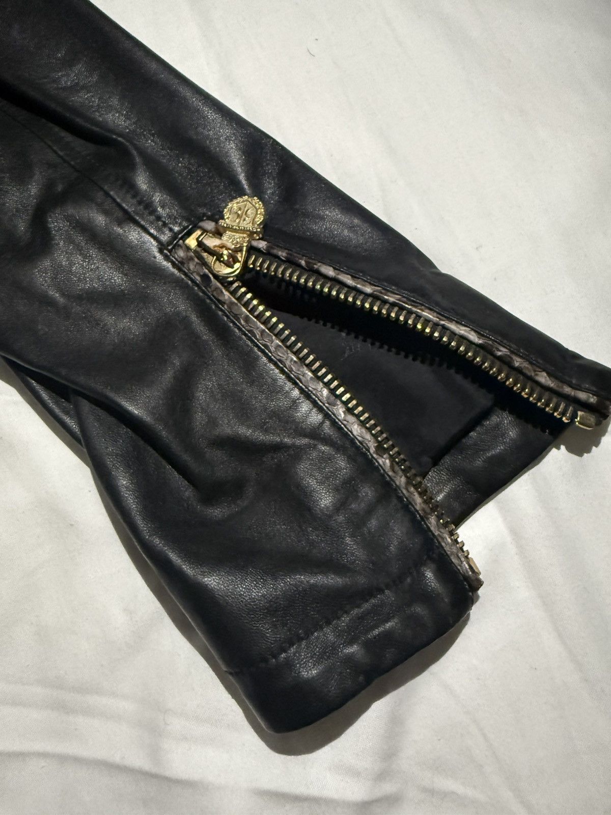 Billionaire Couture Billionaire (Made In Italy) Leather Jacket Size US L / EU 52-54 / 3 - 17 Thumbnail