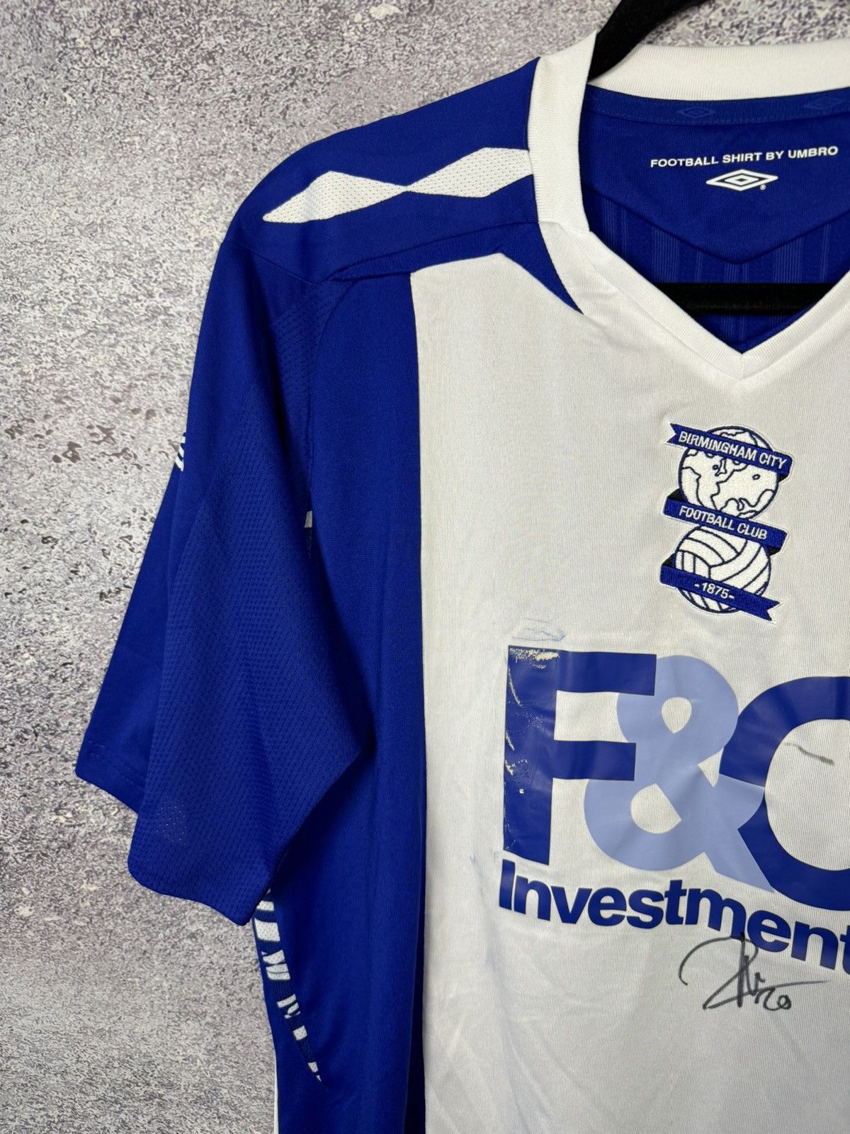 Umbro × Vintage Vintage Birmingham City 2007/08 Umbro Soccer Jersey Size US L / EU 52-54 / 3 - 4 Thumbnail
