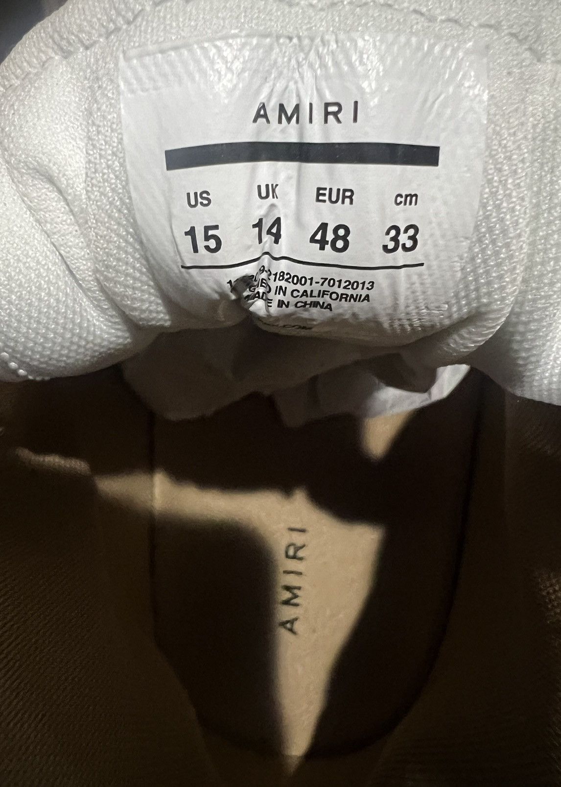 Amiri AMIRI Skel Top High “TAN” Size US 15 / EU 48 - 9 Thumbnail