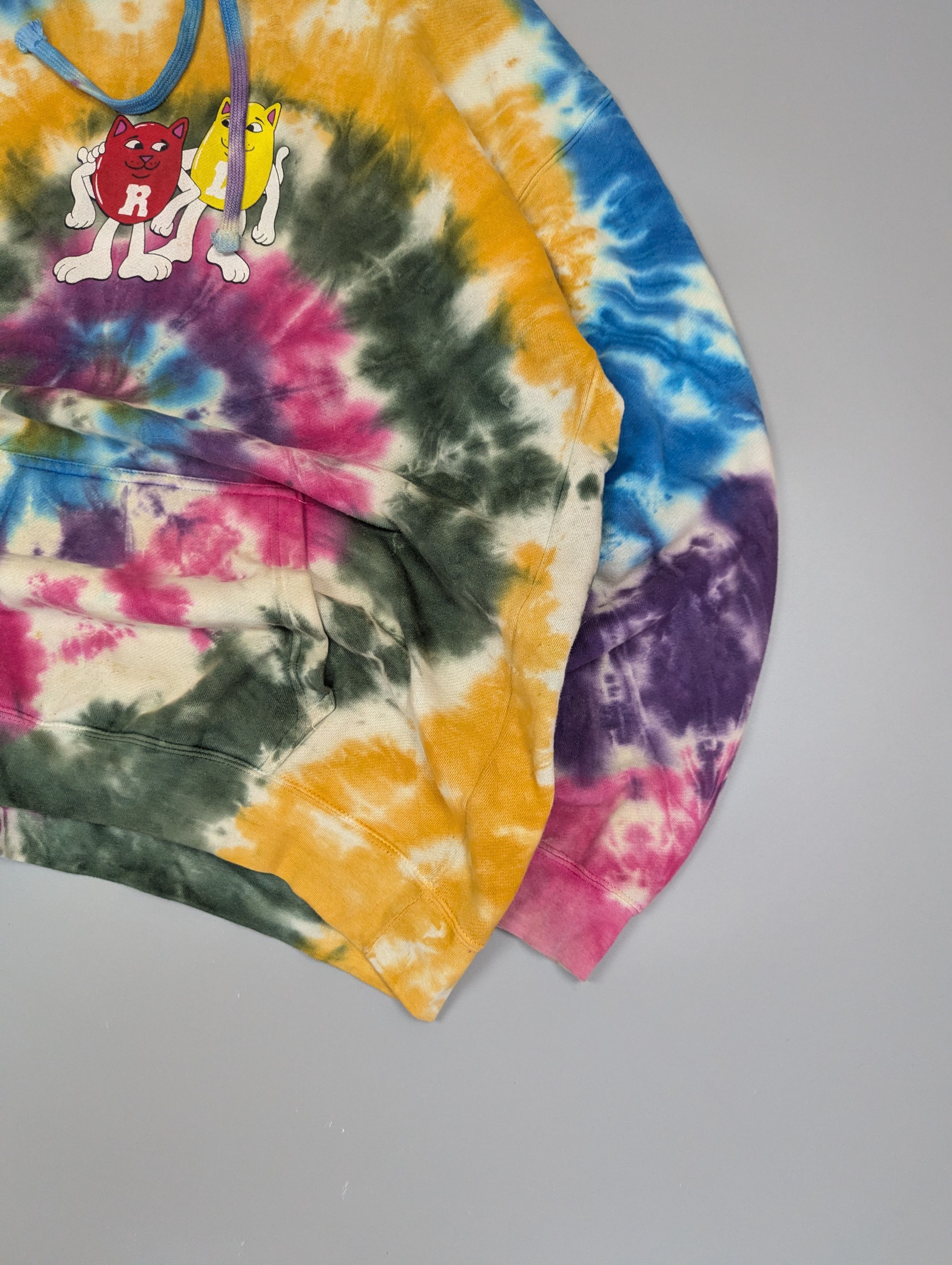 RIPNDIP RipNDip Tie Dye Hoodie – Lord Nermal Graphic Streetwear Size US L / EU 52-54 / 3 - 3 Thumbnail