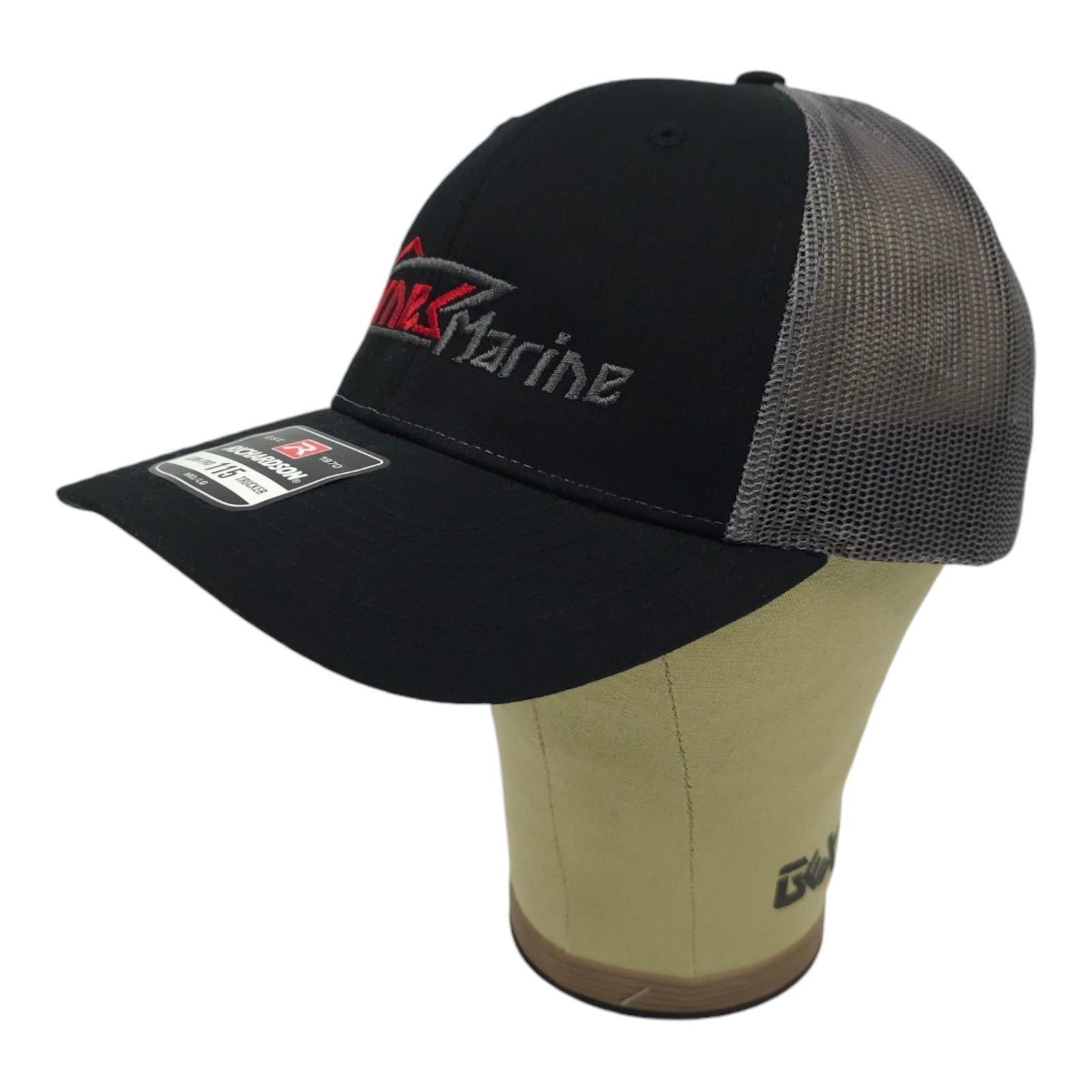 Richardson Barnes Marine Embroidered Logo Mesh Snapback Cap Boating Hat Size ONE SIZE - 2 Thumbnail