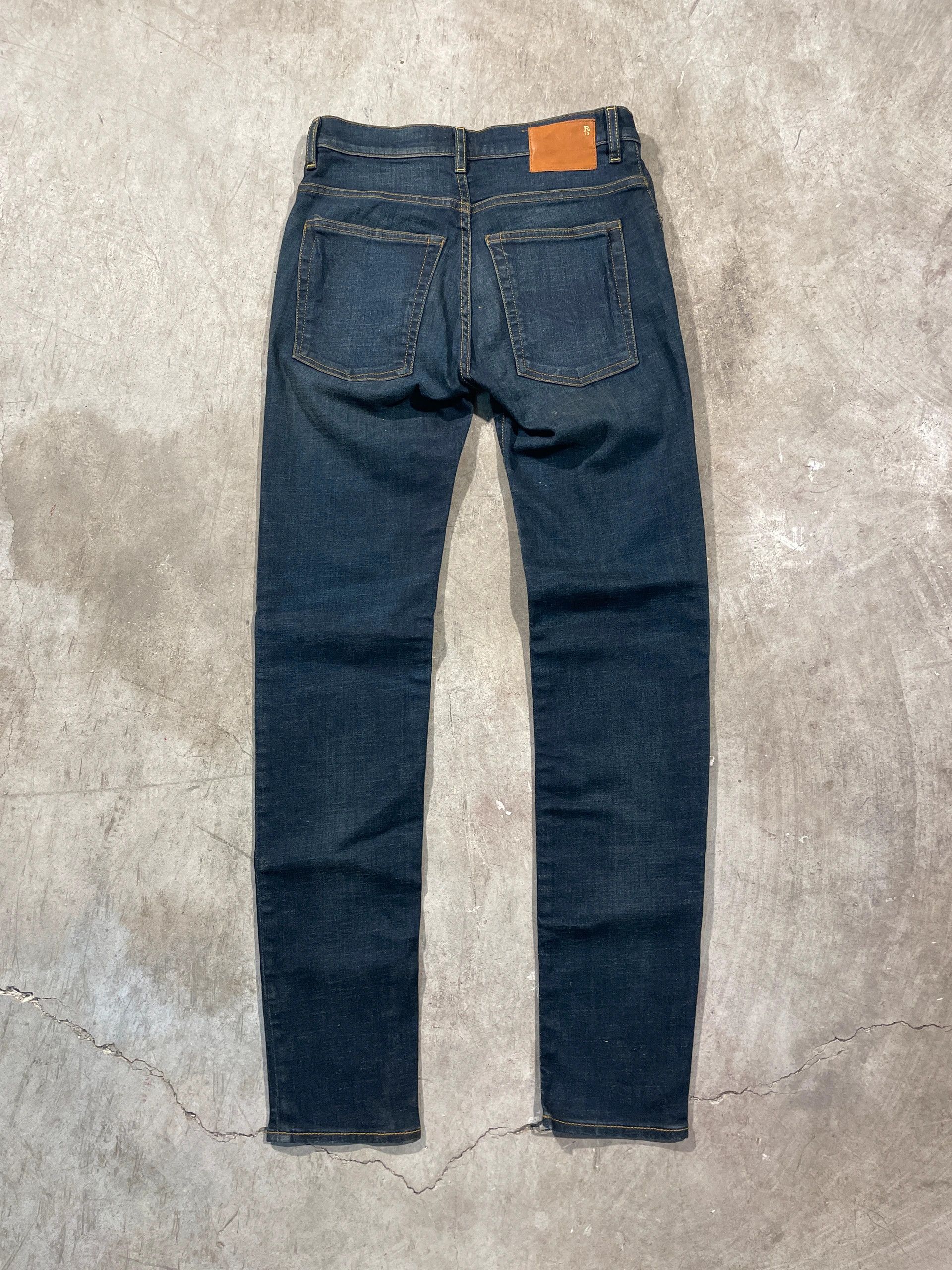 R13 R13 High rise Denim Jeans Size 28" / US 6 / IT 42 - 2 Thumbnail