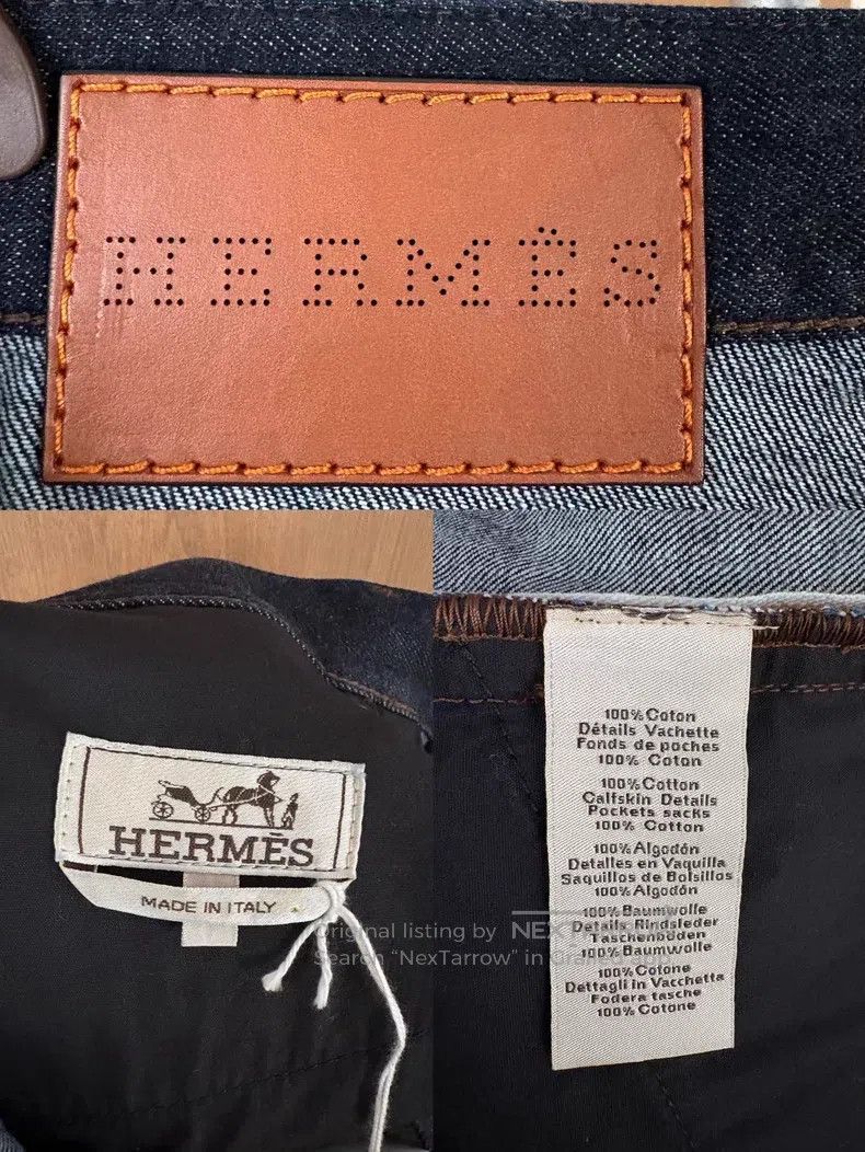 Hermes Hermes Classic Men's Denim Jeans Size US 26 / EU 42 - 3 Thumbnail