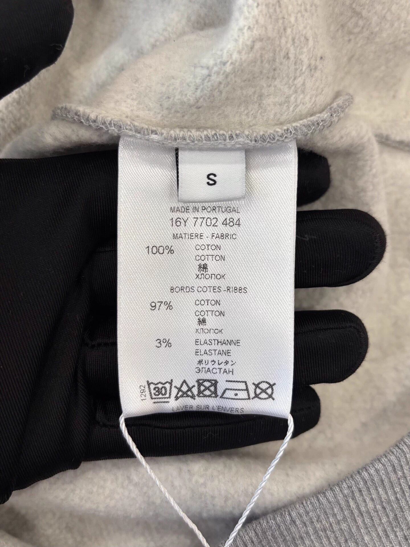 Givenchy Givenchy Li Yuchun roaring gorilla gray LS sweatshirt S Size US S / EU 44-46 / 1 - 6 Thumbnail