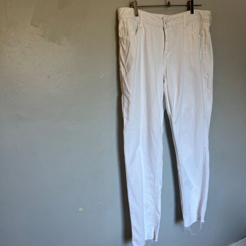 Other Falls Creek Women's White Jeans Size 36" / US 14 / IT 50 - 1 Thumbnail