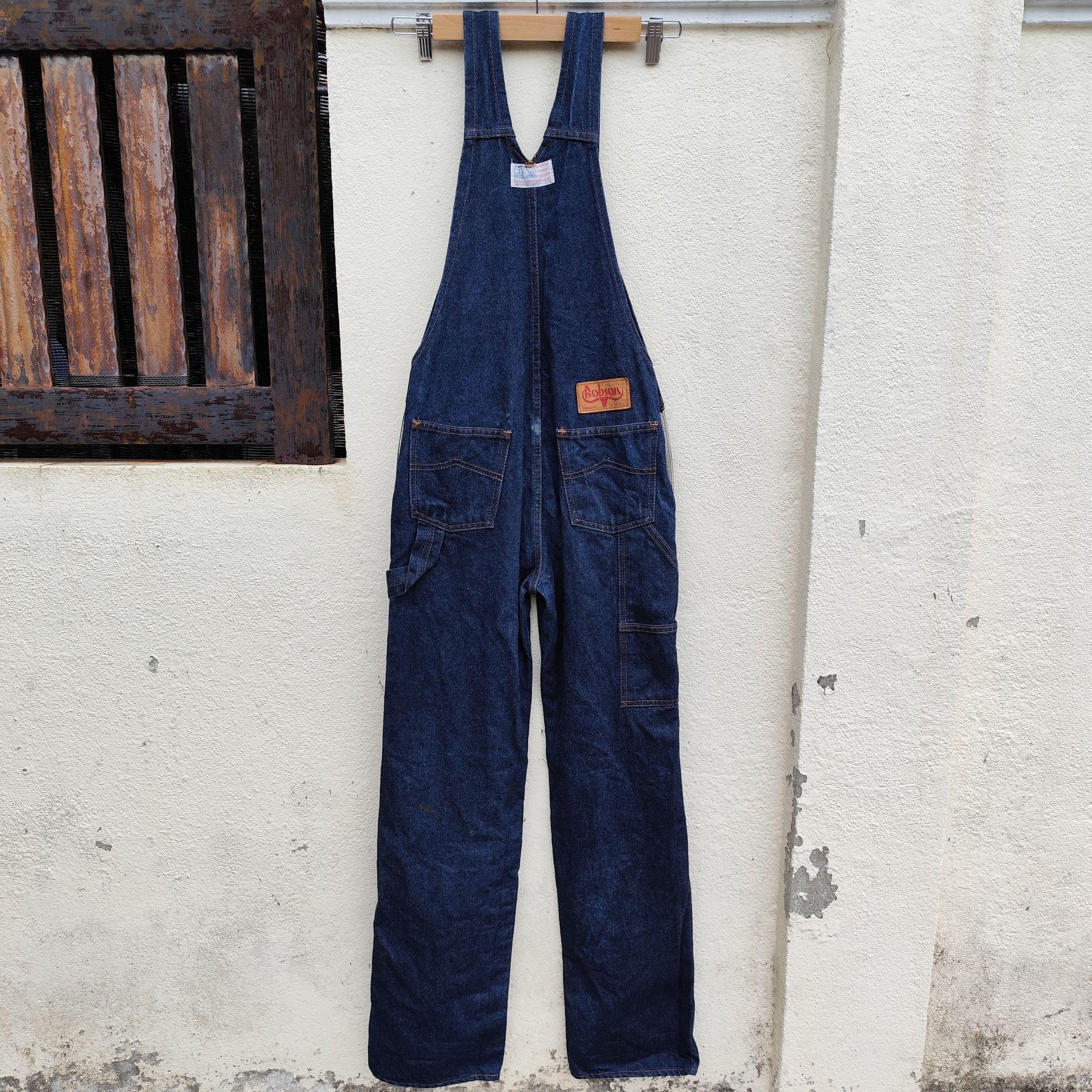 Japanese Brand × Vintage VINTAGE BOBSON OVERALLS AUTHENTIC WESTERN JEANS OVERALLS Size US 28 / EU 44 - 16 Thumbnail