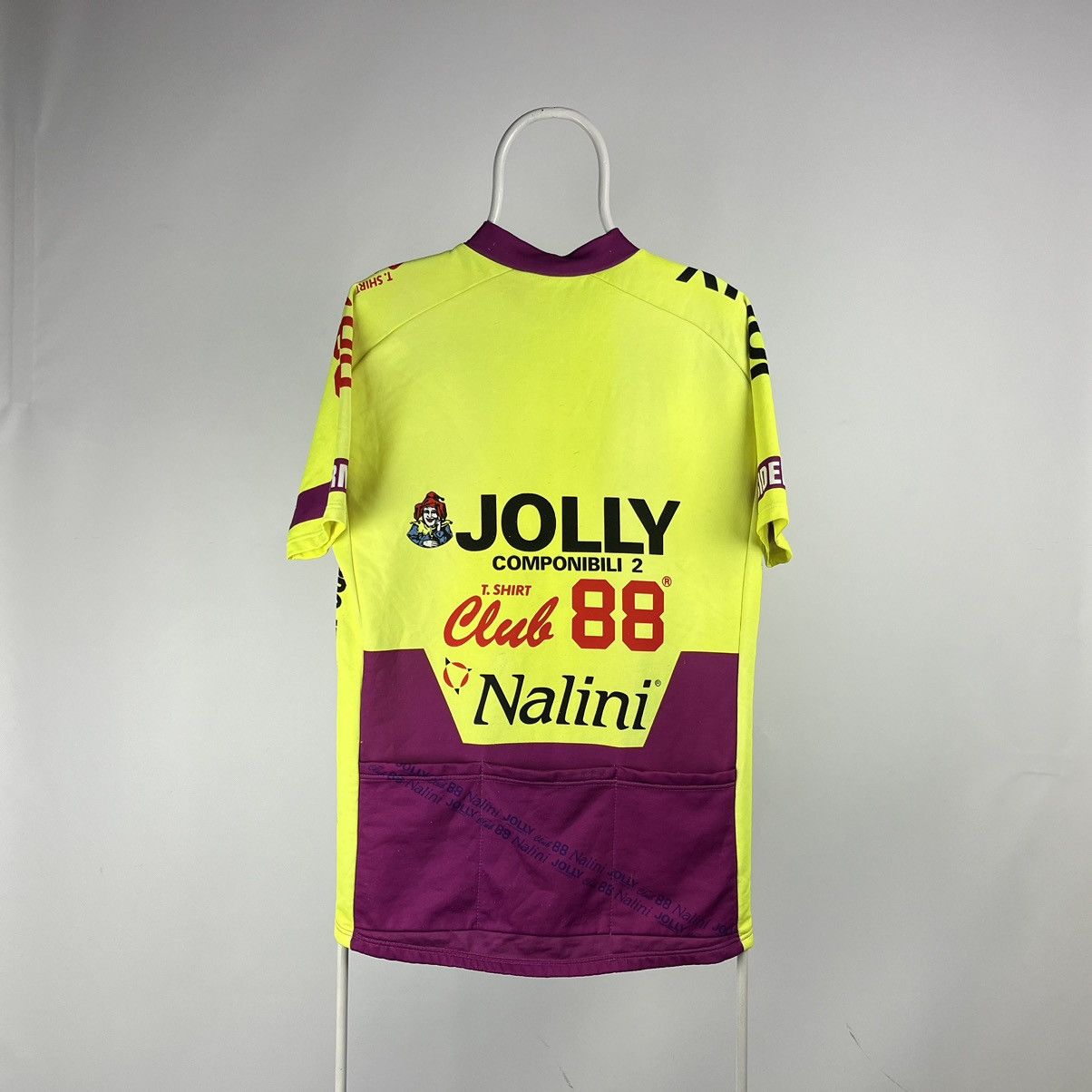 Other Vintage 80s Nalini Jolly 88 Cycling Jersey XLarge Size US L / EU 52-54 / 3 - 2 Thumbnail