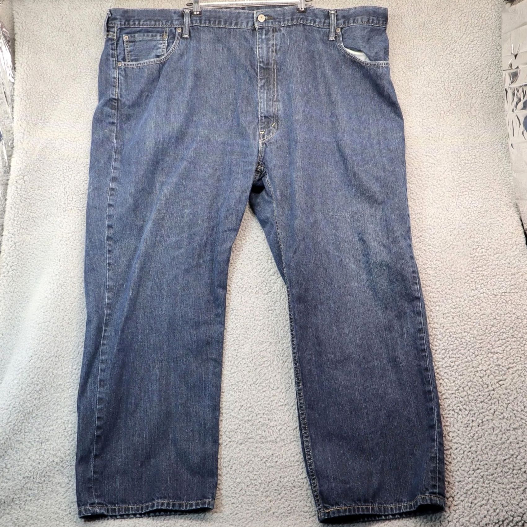 Levi's Levi's 559 Jeans Men 52x32 Classic Fit Straight Blue Denim Size US 36 / EU 52 - 4 Thumbnail