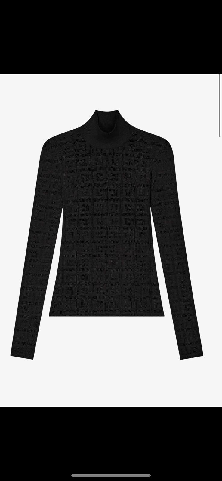 Givenchy Givenchy Jacquard Sweater Size XS / US 0-2 / IT 36-38 - 1 Thumbnail