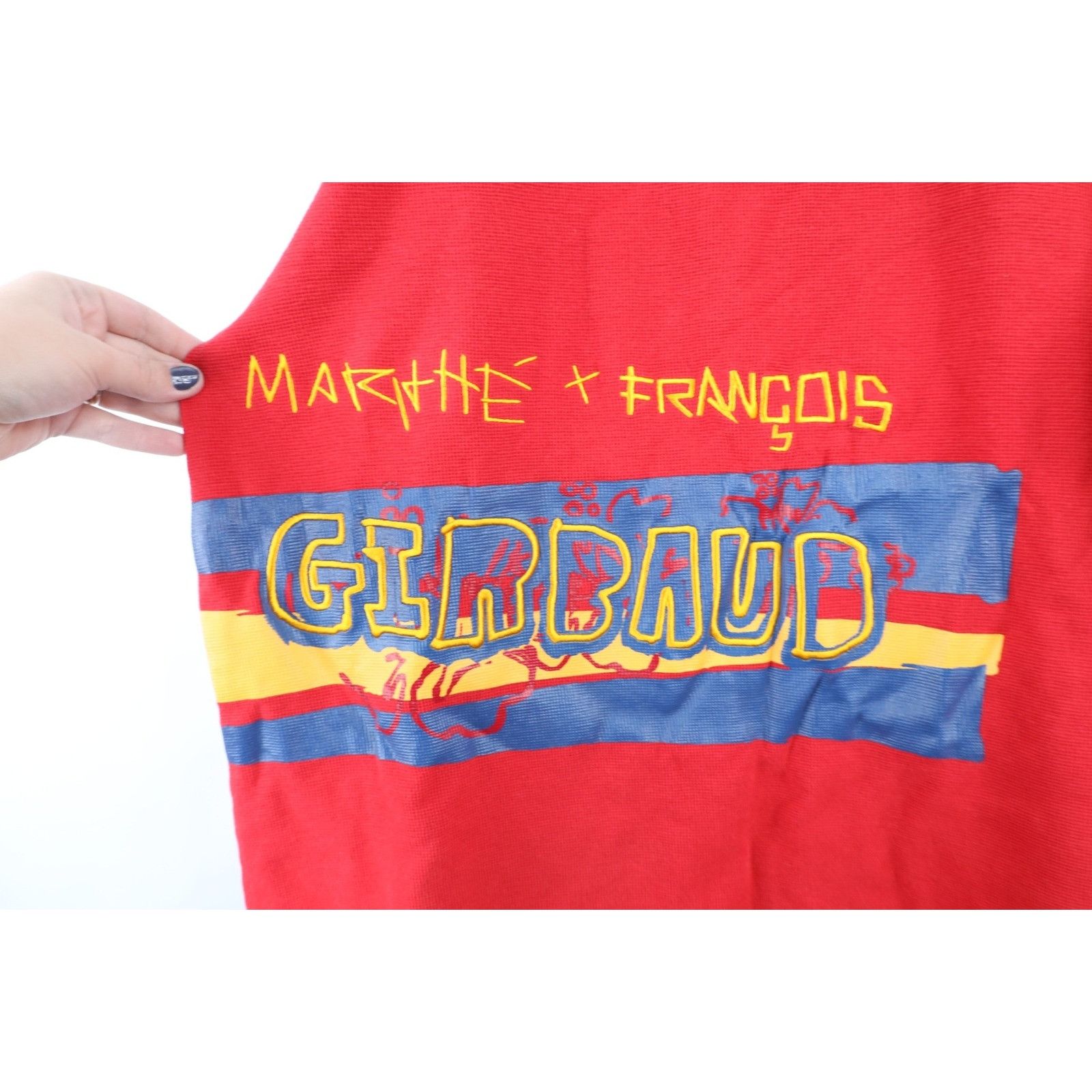 Marithe + Francois Girbaud × Vintage NOS Vintage 90s Marithe Francois Girbaud Thermal T-Shirt Size US L / EU 52-54 / 3 - 6 Thumbnail