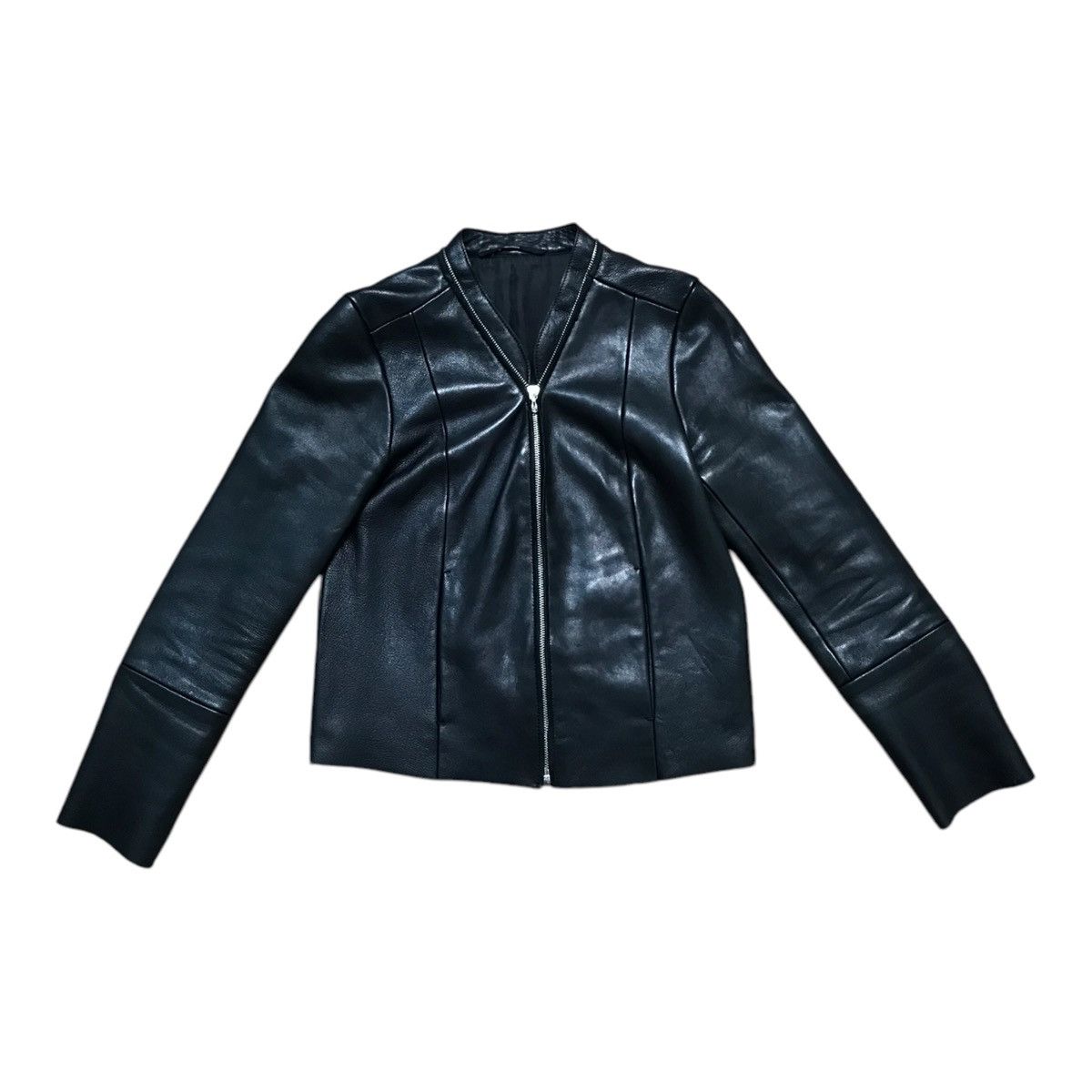 14th Addiction × If Six Was Nine Edition Black Leather Jacket Size US XS / EU 42 / 0 - 1 Thumbnail