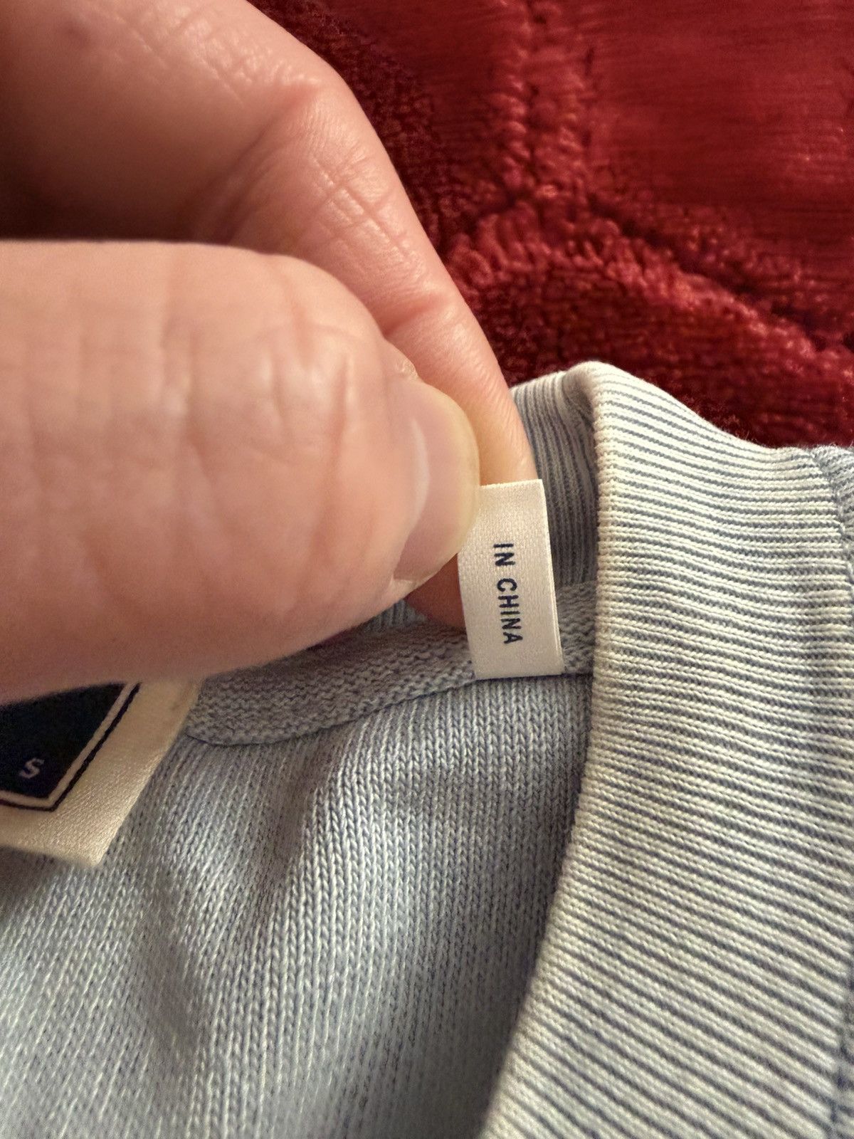 Kith Kith Paneled Long Sleeve Tee “Light Indigo” Size Small Size US S / EU 44-46 / 1 - 3 Thumbnail