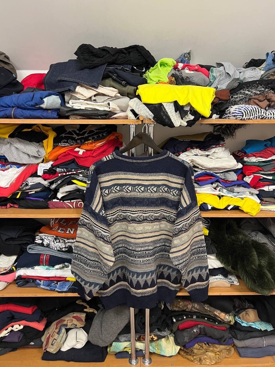 Vintage Monte Carlo Vintage Coogi Style Crew Neck Sweater Size US L / EU 52-54 / 3 - 7 Thumbnail