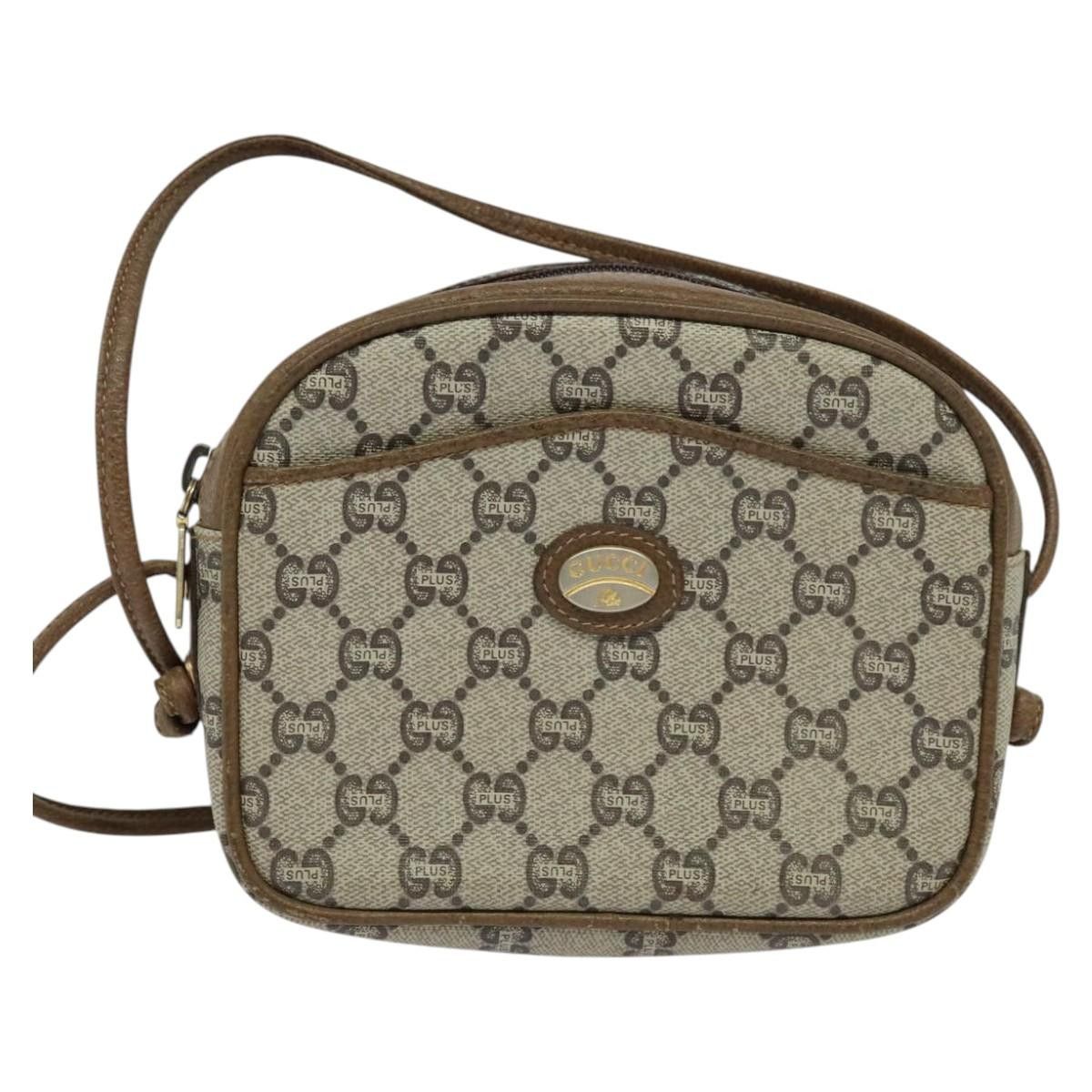 Gucci GUCCI GG Plus Supreme Shoulder Bag Pvc Beige Size ONE SIZE - 2 Thumbnail