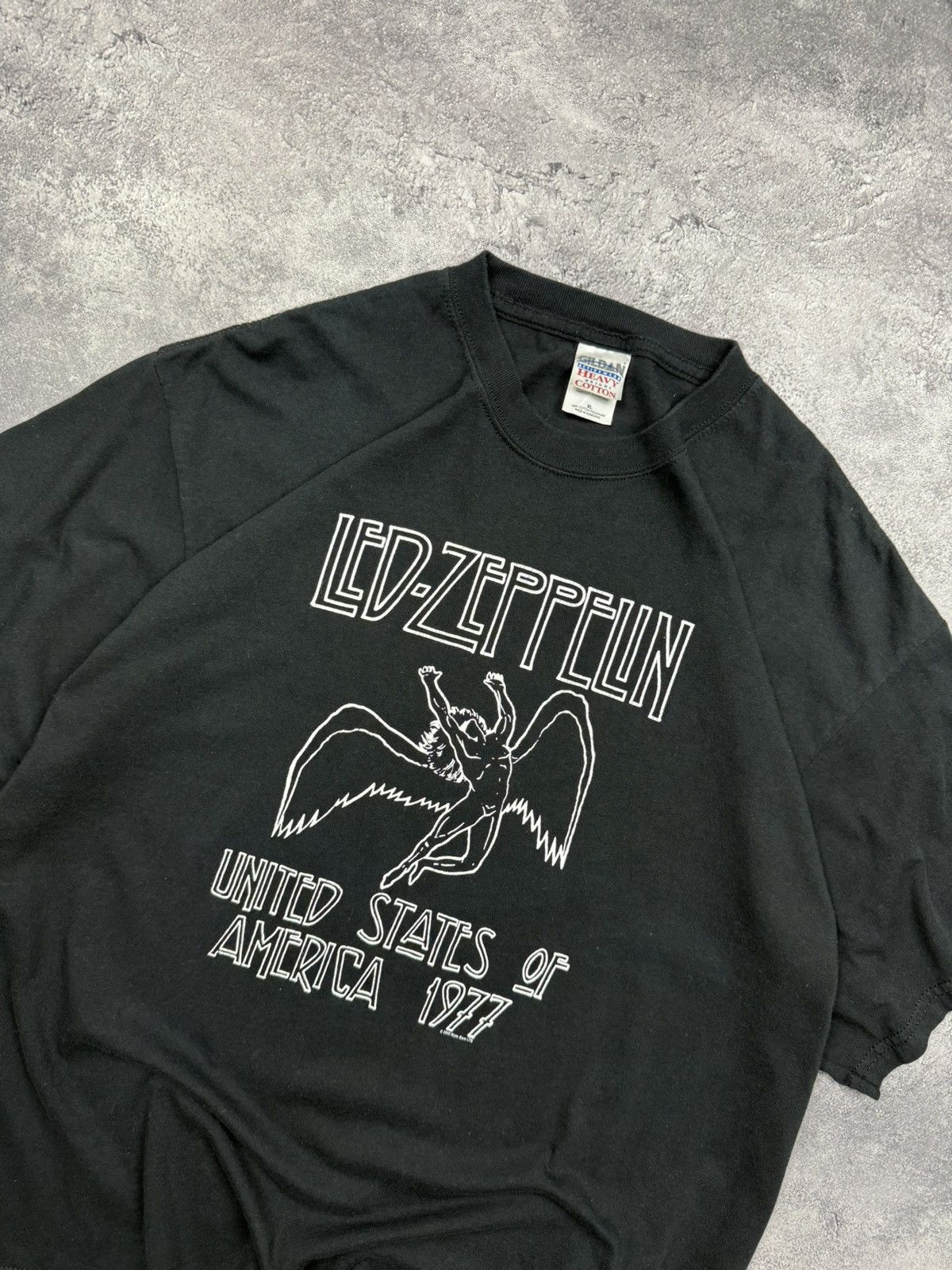 Led Zeppelin Vintage Led Zeppelin United States Of America 1977 T-Shirt Size US XL / EU 56 / 4 - 7 Thumbnail