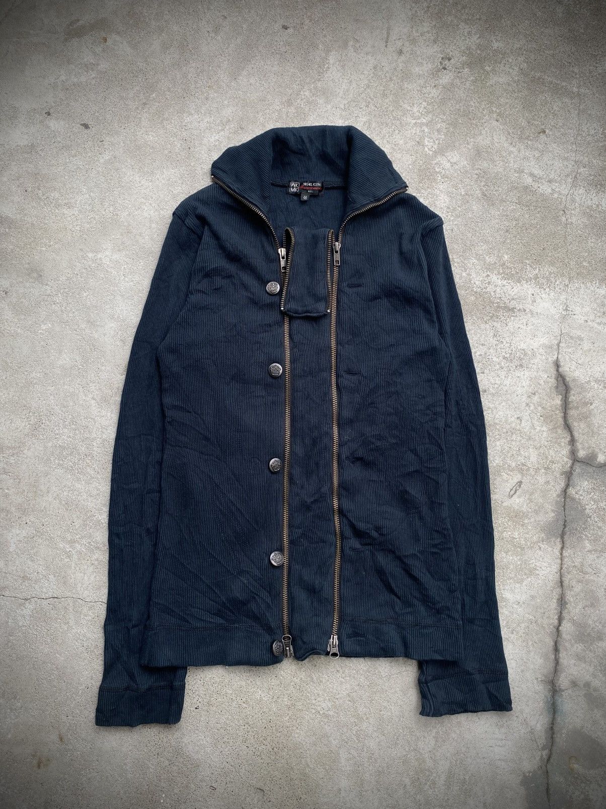Le Grande Bleu (L.G.B.) JAPANESE BRAND MICHAEL KLEIN PUNK GOTHIC JACKET Size US S / EU 44-46 / 1 - 3 Thumbnail