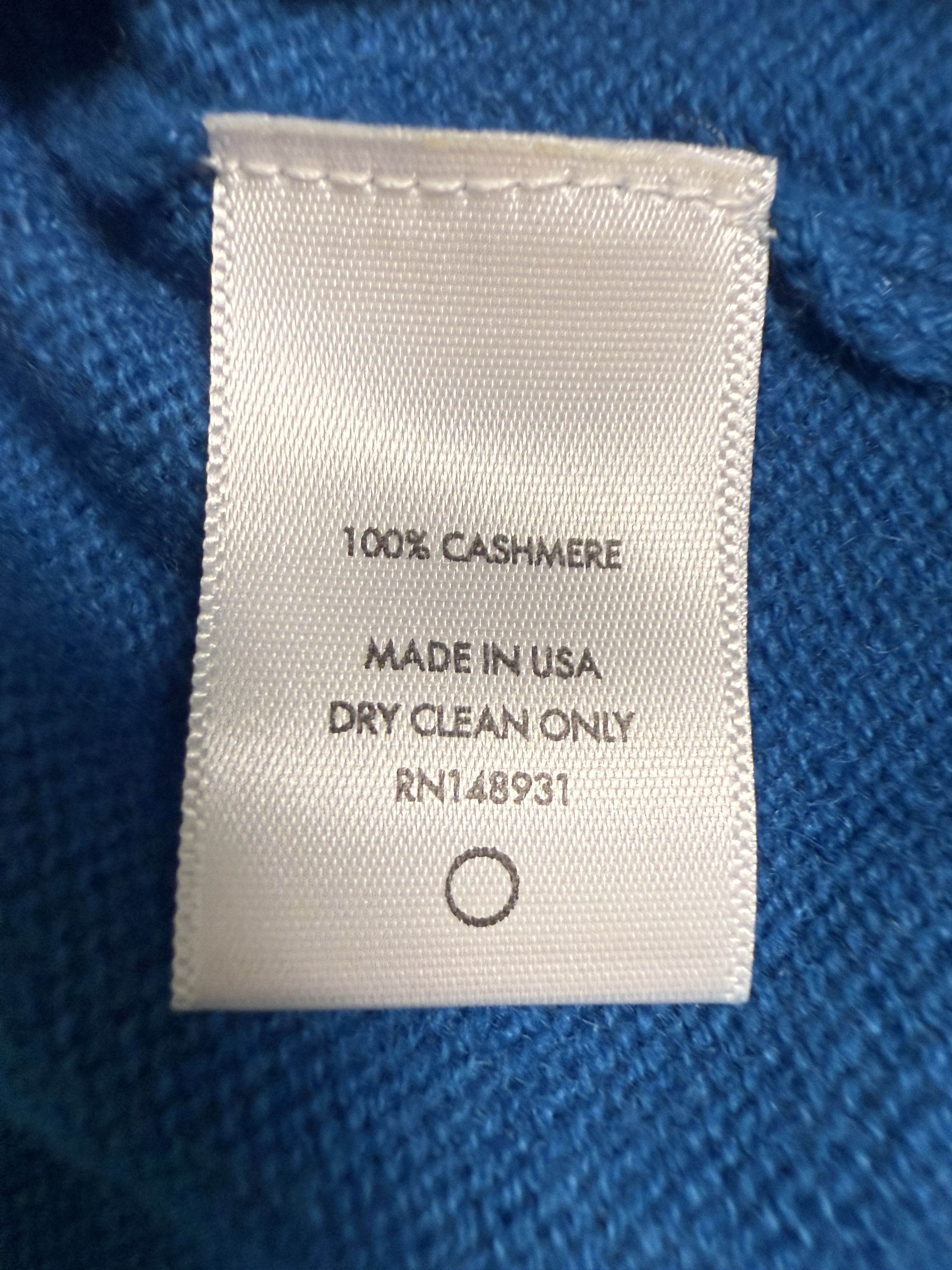 The Elder Statesman $985 The Elder Statesman Tranquility Cashmere Roll Crewneck Size S / US 4 / IT 40 - 3 Thumbnail