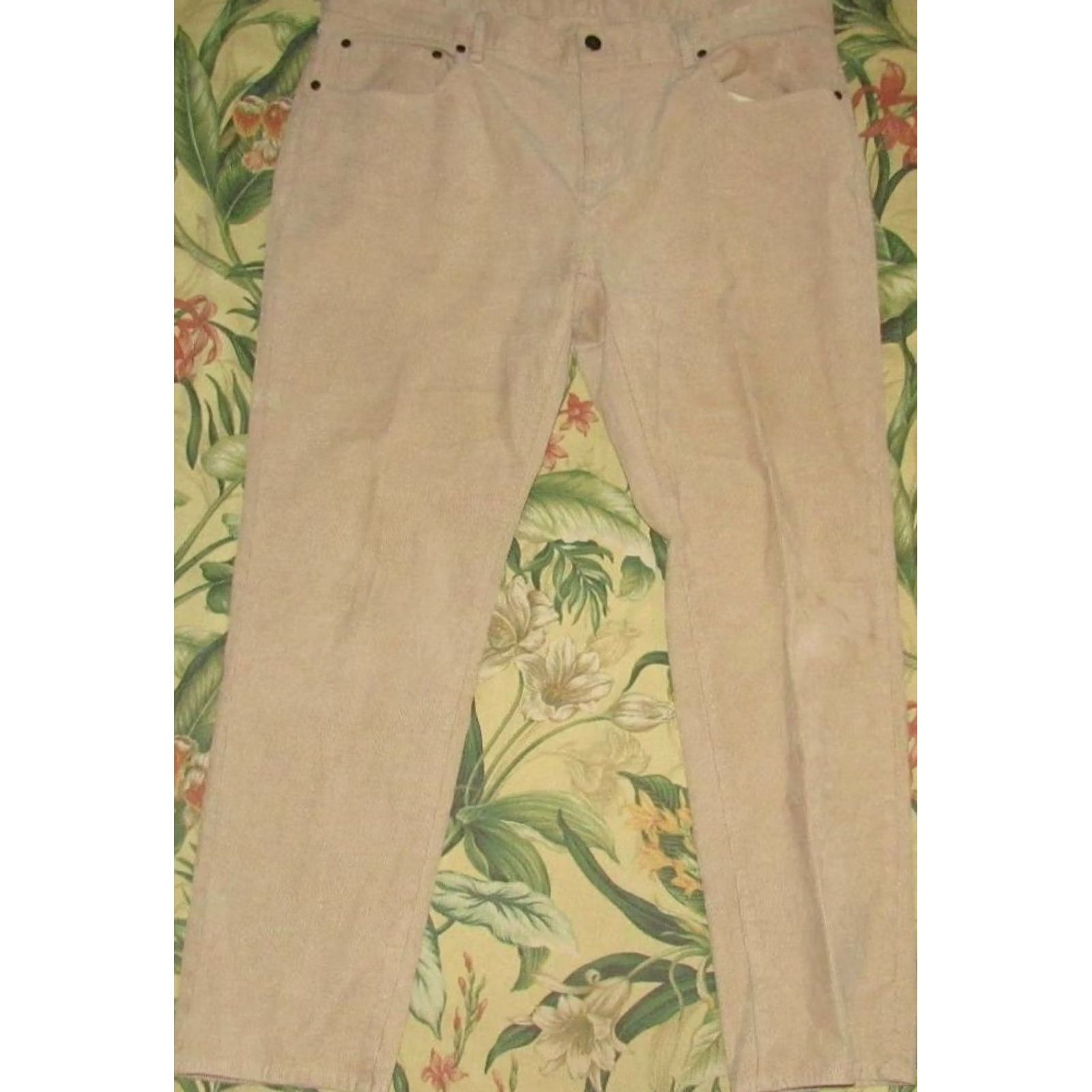 Brooks Brothers BROOKS BROTHERS Stone Corduroy Chino Pants 40 x 30 Mens Shorts? Size US 40 / EU 56 - 3 Thumbnail