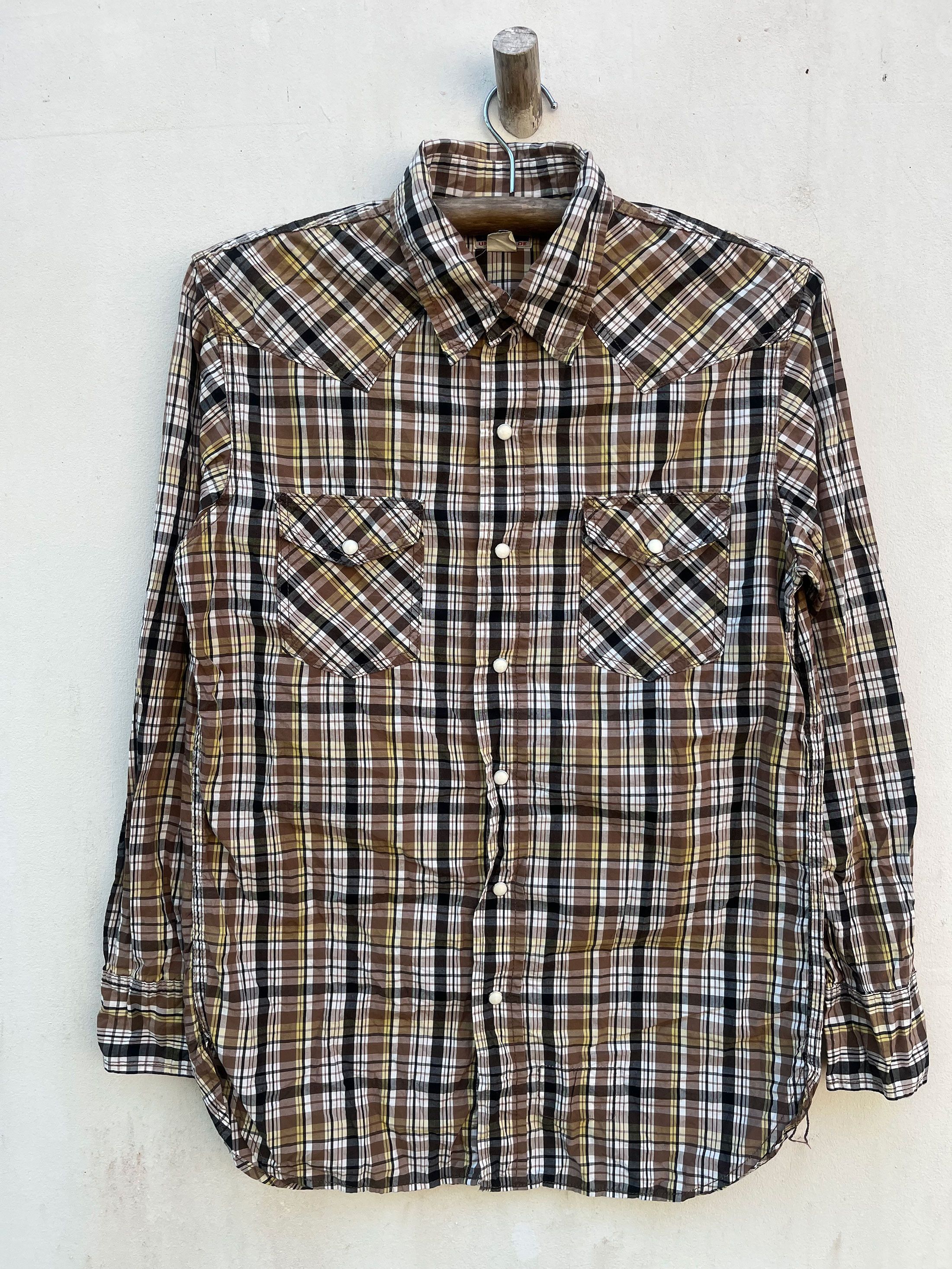 The Real McCoy's Taxi Driver Travis Bickle Pearl Snap Long Sleeve Western Size US M / EU 48-50 / 2 - 1 Thumbnail