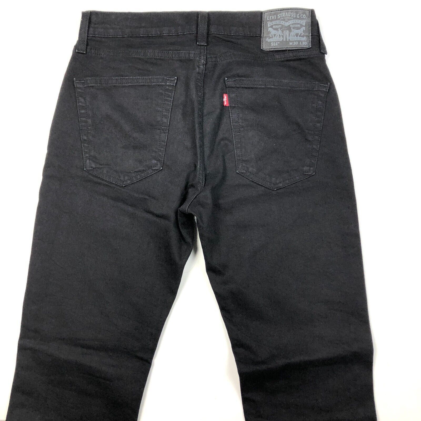 Levi's × True Religion Levi's 514 Black Denim Jeans Pants Size 30x30 Casual Mens B4 Size US 30 / EU 46 - 8 Thumbnail