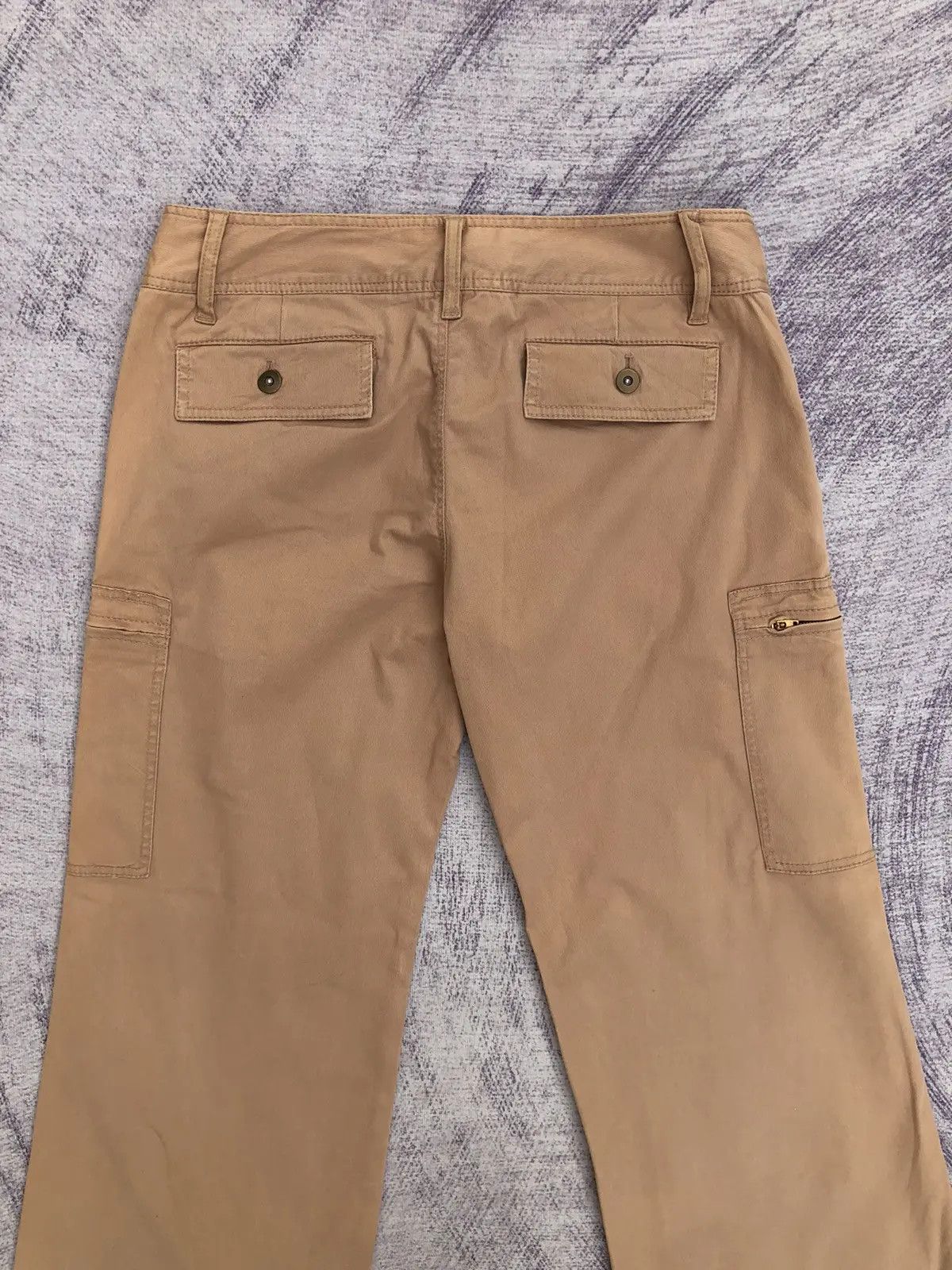Japanese Brand × Vintage Y2K Cargo Trousers Baggy Khakis Multi Pocket Tactical Pants Size US 32 / EU 48 - 10 Thumbnail