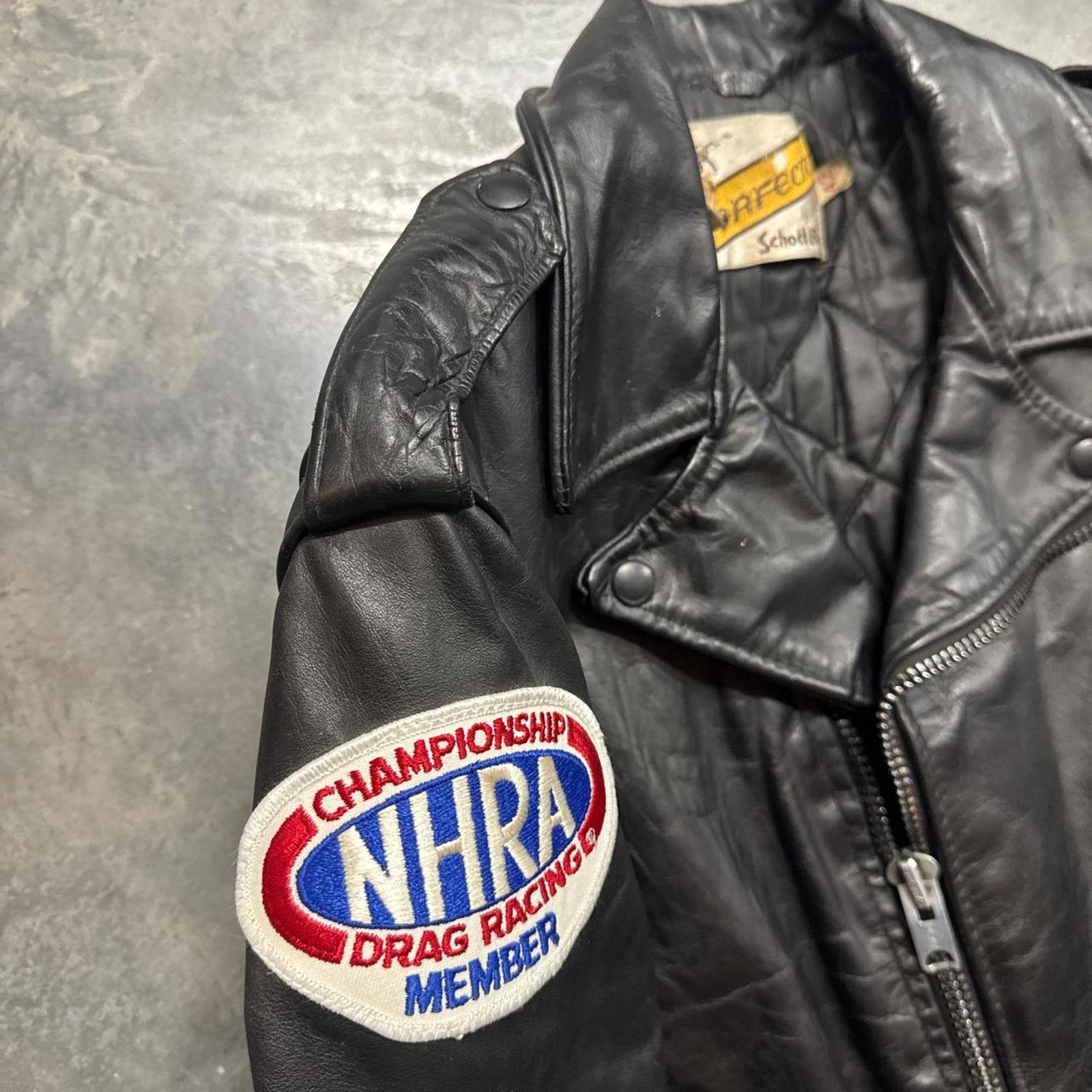 Japanese Brand × Schott × Vintage Perfecto Schott Bros 613 One Sta Vintage 60s Leather Jacket Size US M / EU 48-50 / 2 - 5 Thumbnail