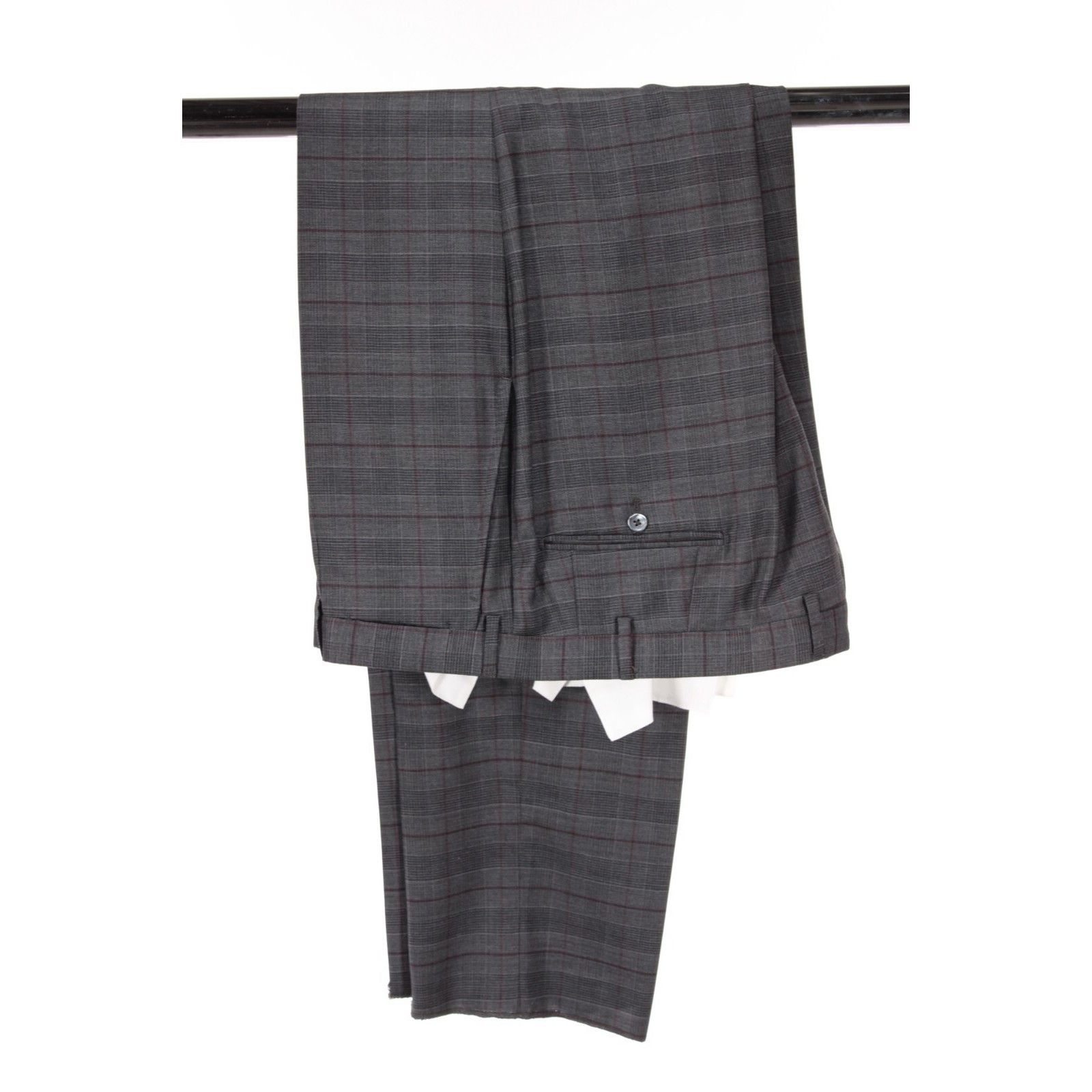 Isaia isaia Suit Size US 46 Long in Gray Size 46R - 9 Thumbnail