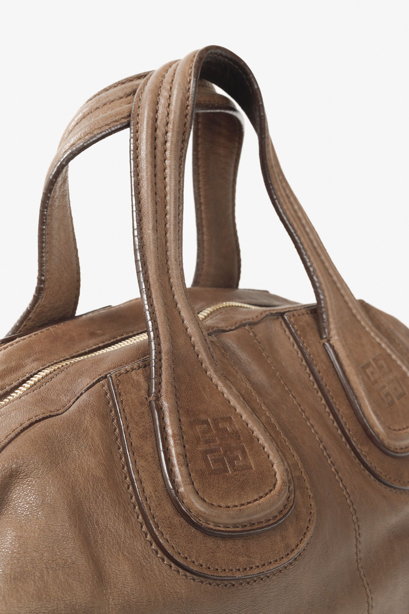 Givenchy .Givenchy Nightingale Brown-Leather Shoulder Bag Size ONE SIZE - 7 Thumbnail